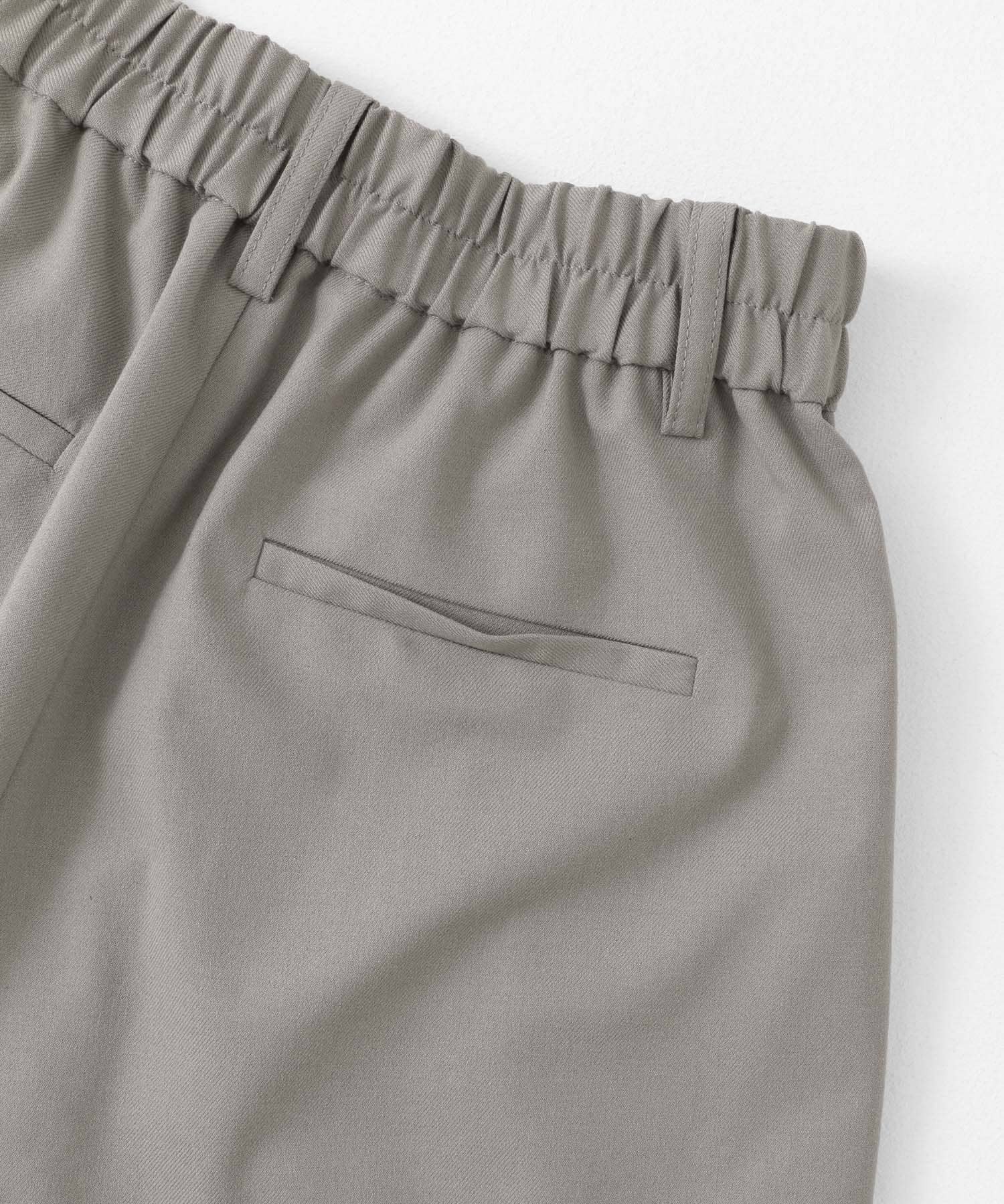 ダブルタックショートパンツ GRAY S