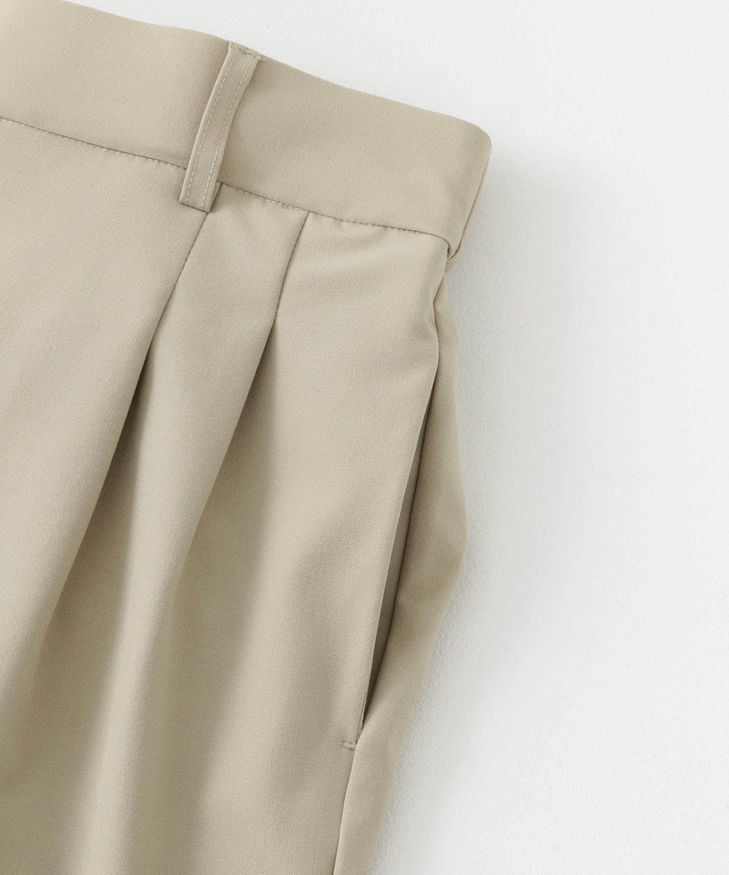 『一部WEB限定カラー』『TALLサイズ/WEB限定』ワイドイージーパンツ BEIGE XS