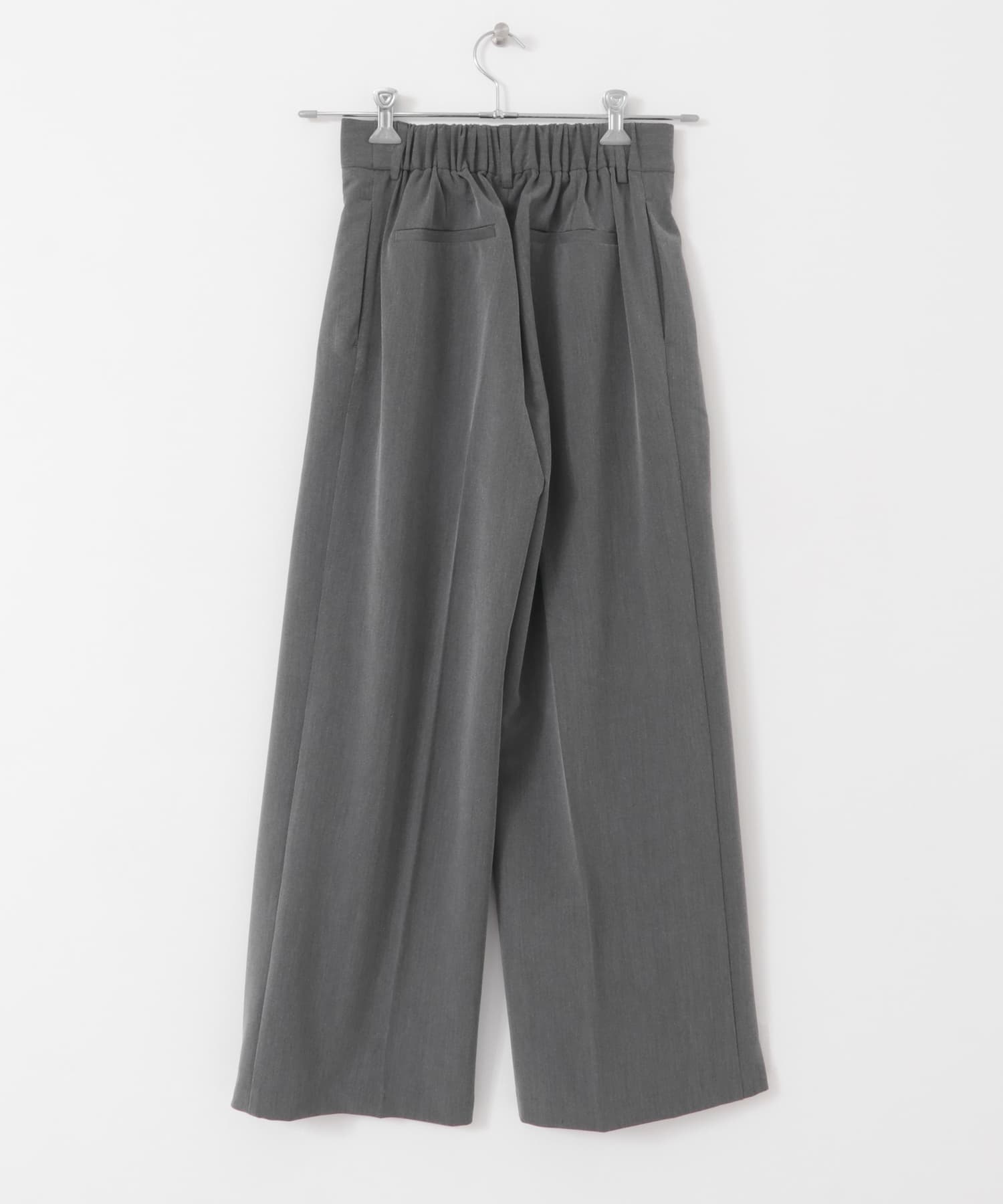 『一部WEB限定カラー』『TALLサイズ/WEB限定』ワイドイージーパンツ GRAY XS