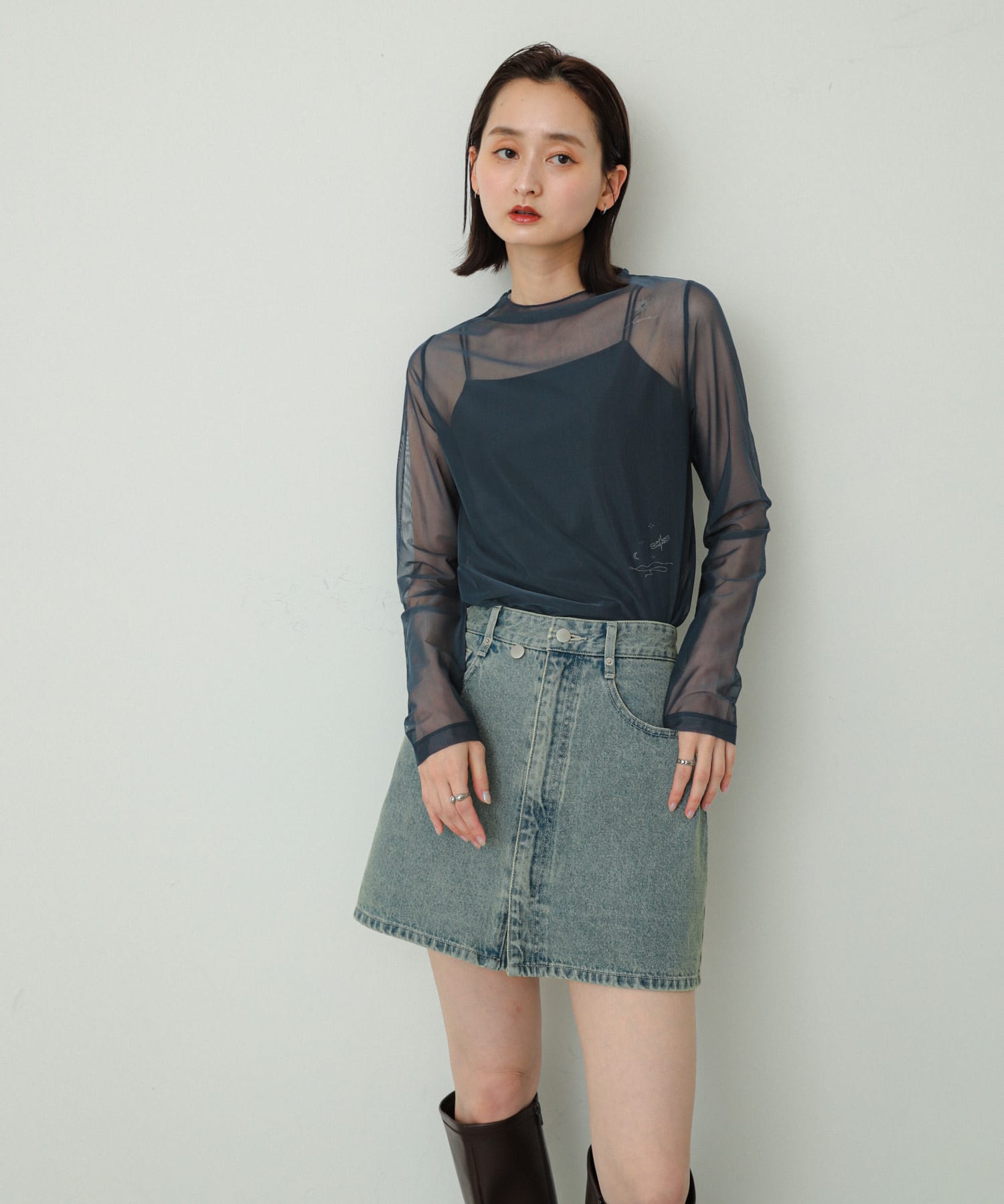 身長：169cm サイズ：M