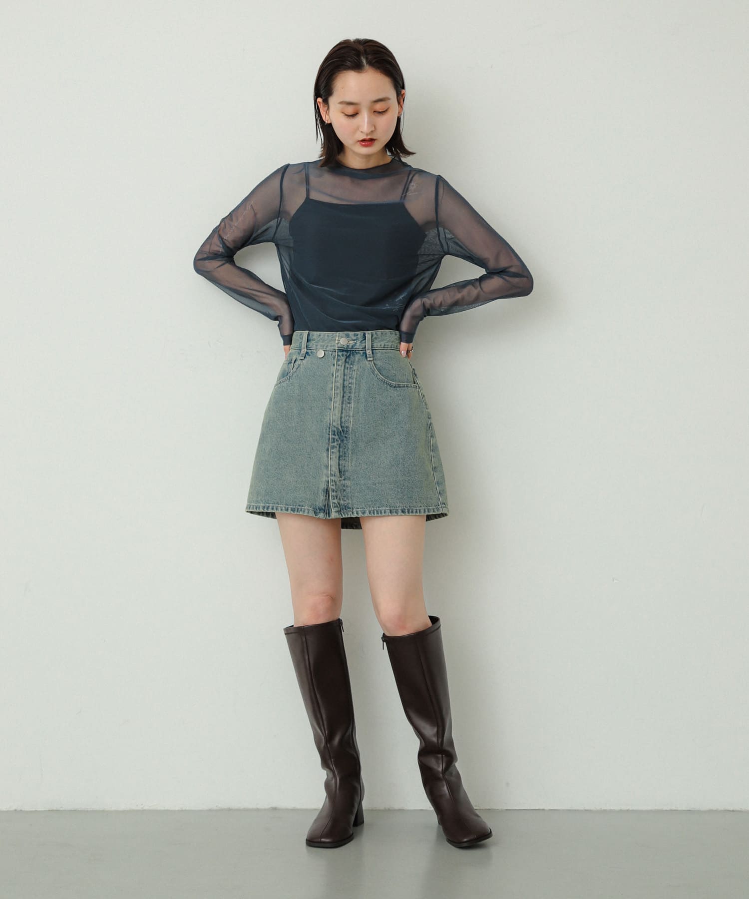 身長：169cm サイズ：M