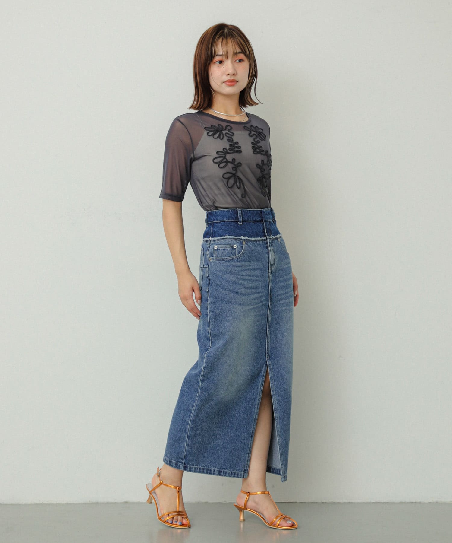 身長：158cm サイズ：S