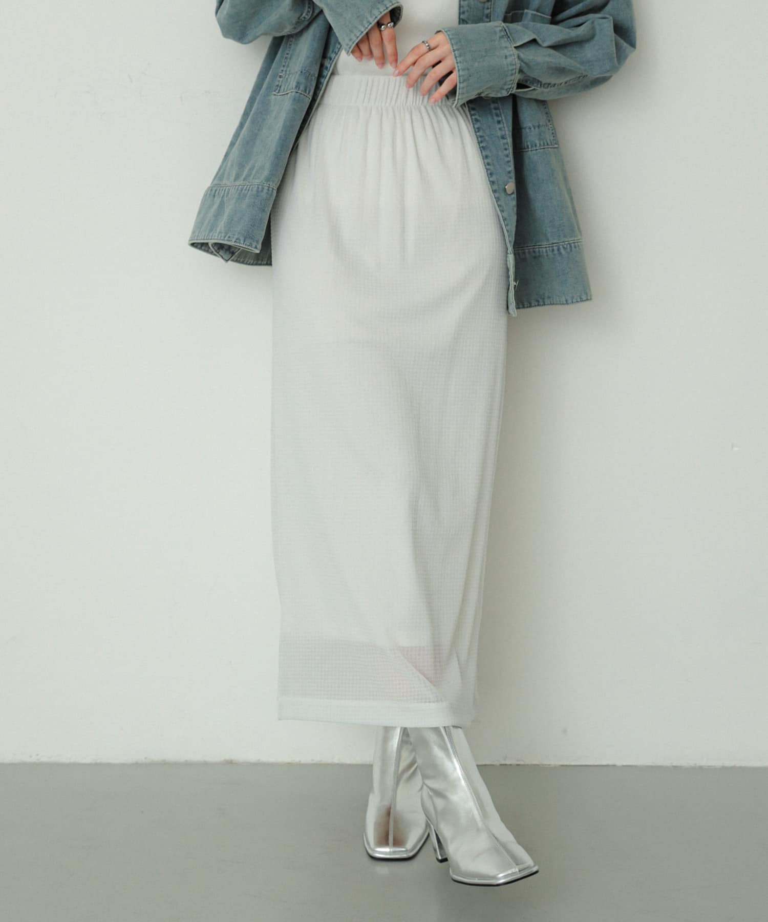 身長：169cm サイズ：one