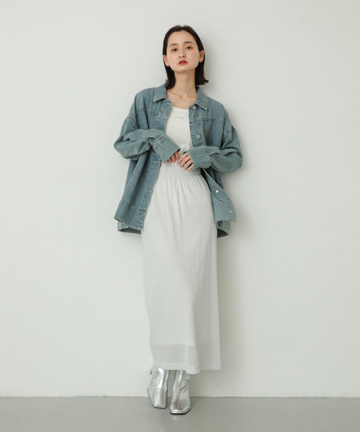 身長：169cm サイズ：one
