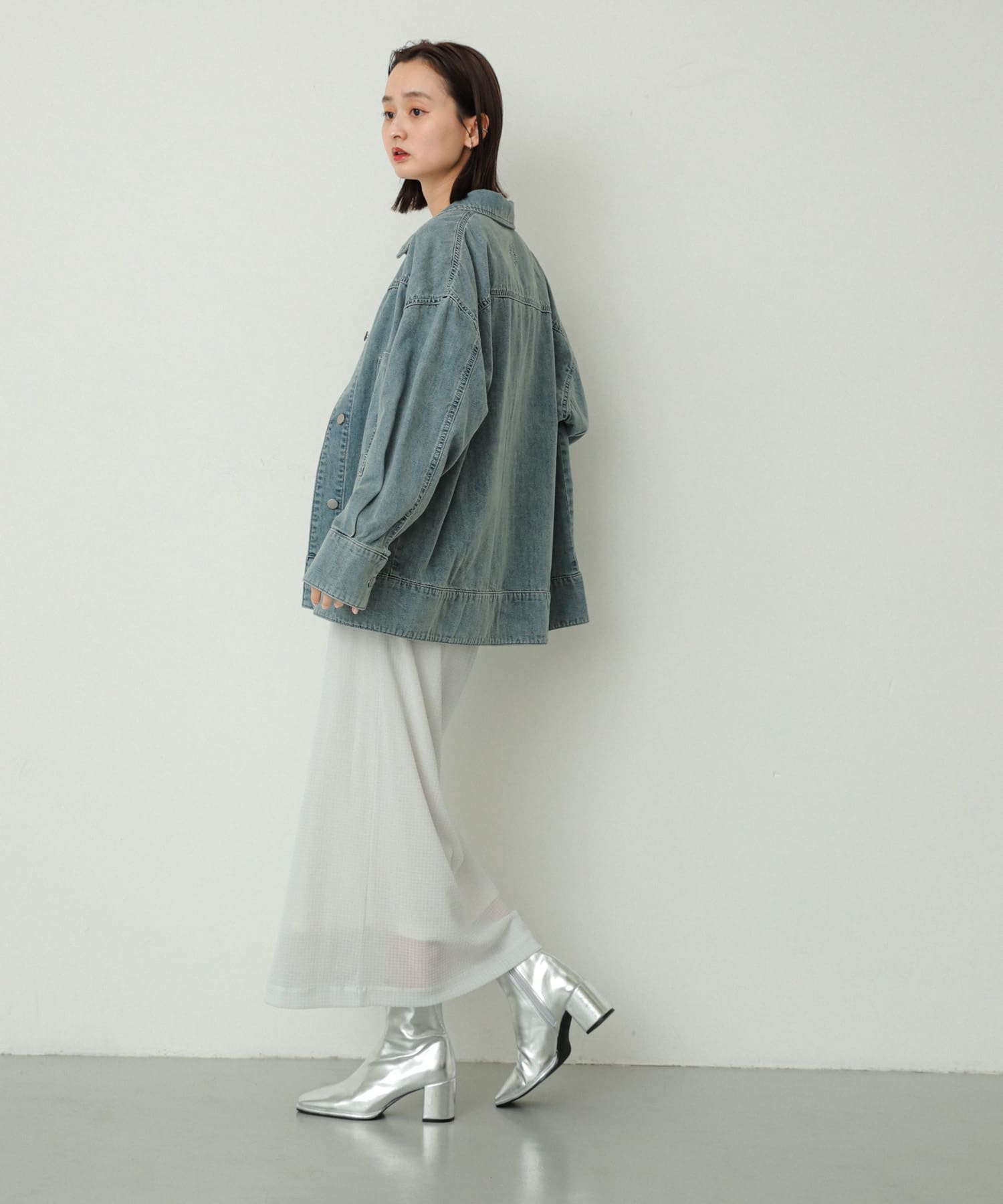 身長：169cm サイズ：one