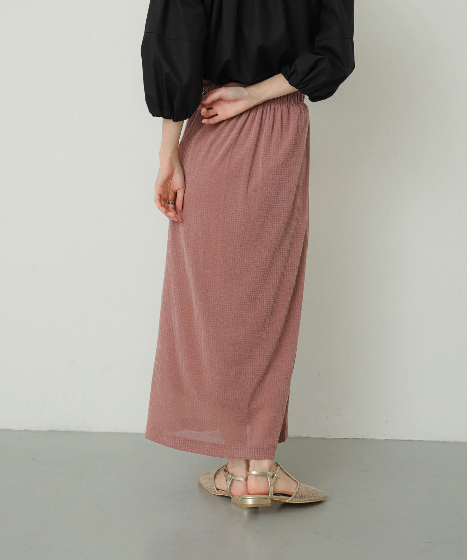 身長：169cm サイズ：one