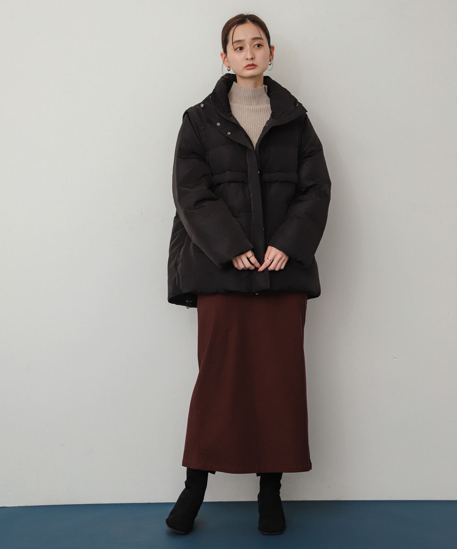 身長：169cm サイズ：L