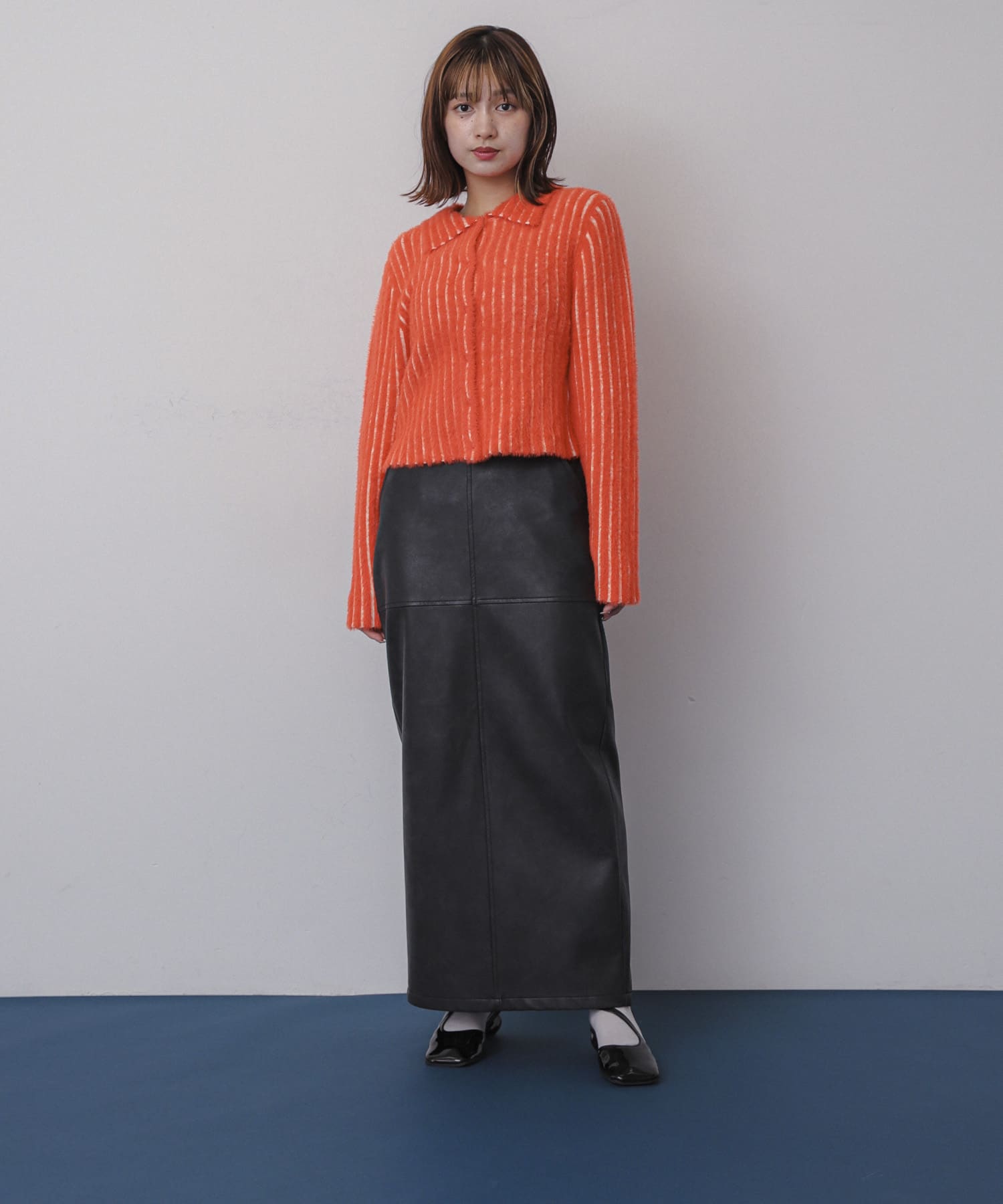 身長：158cm サイズ：one