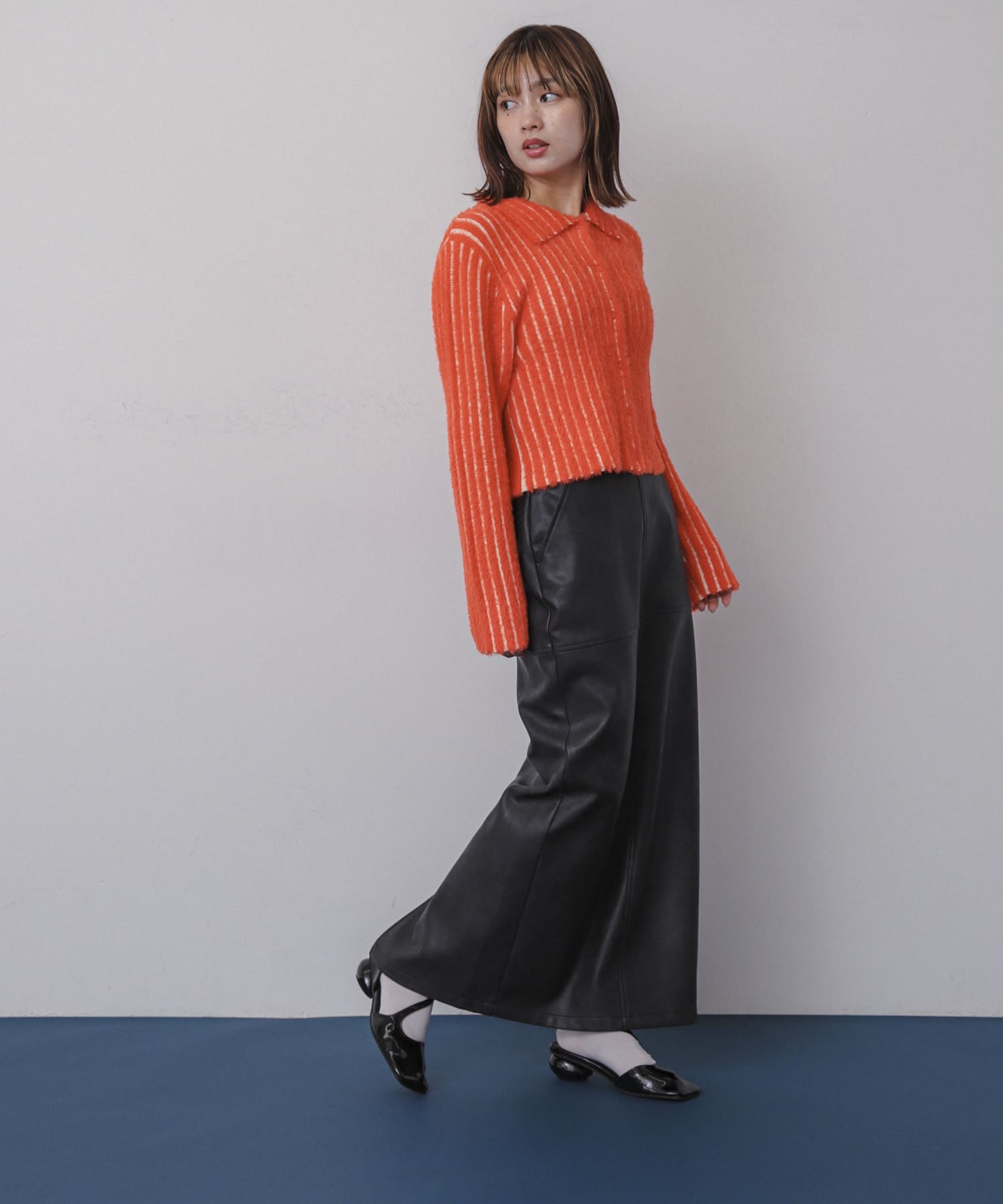 身長：158cm サイズ：one