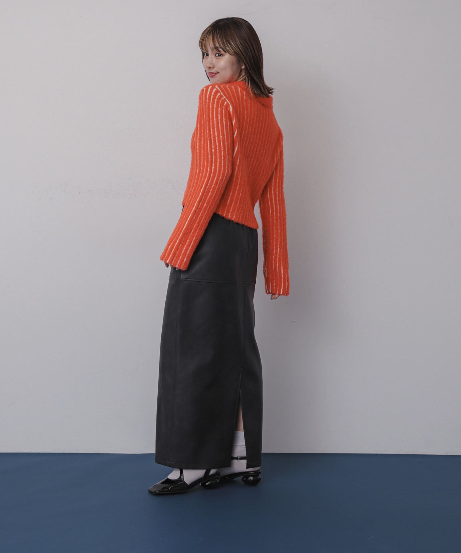 身長：158cm サイズ：one