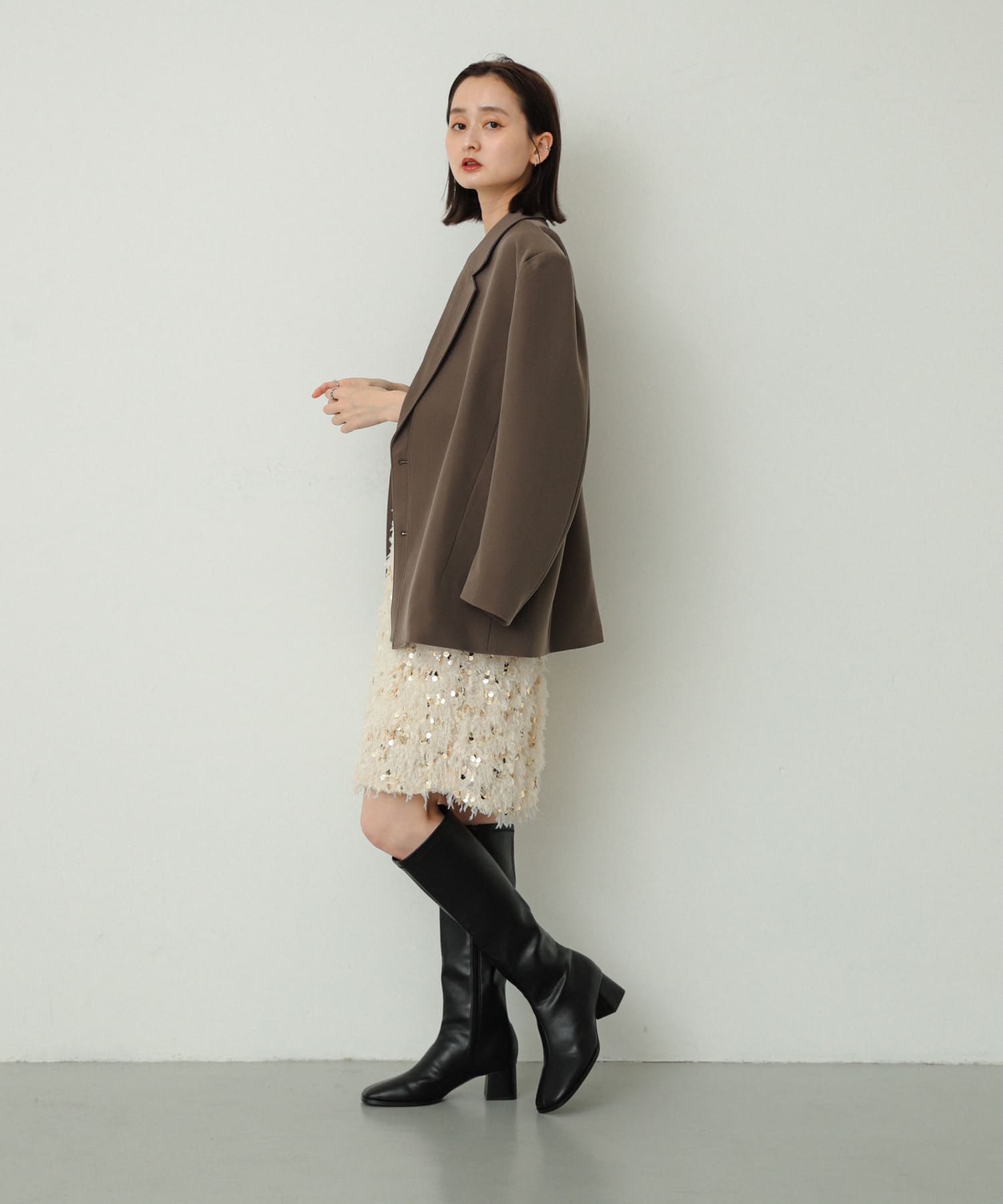 身長：169cm サイズ：one