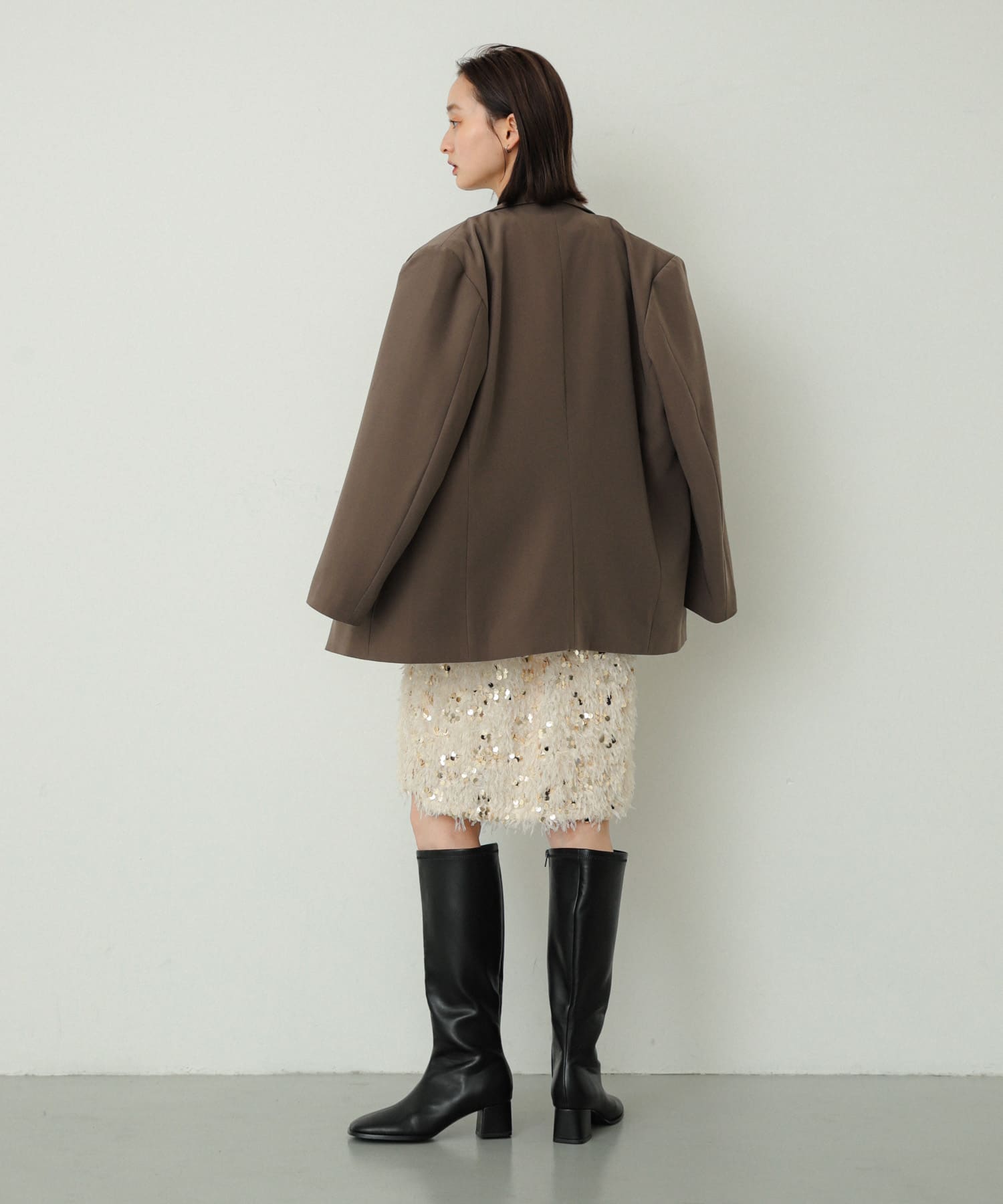 身長：169cm サイズ：one