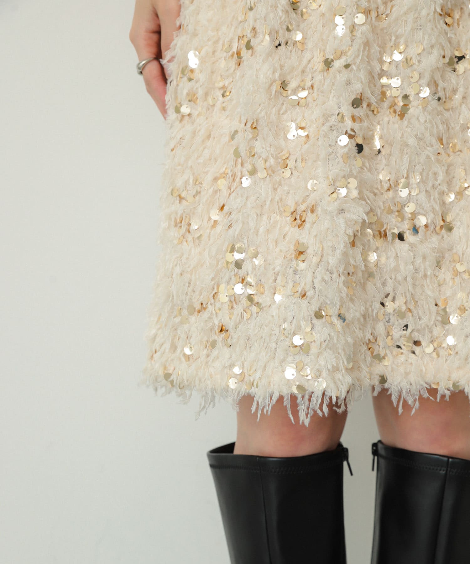 身長：169cm サイズ：one