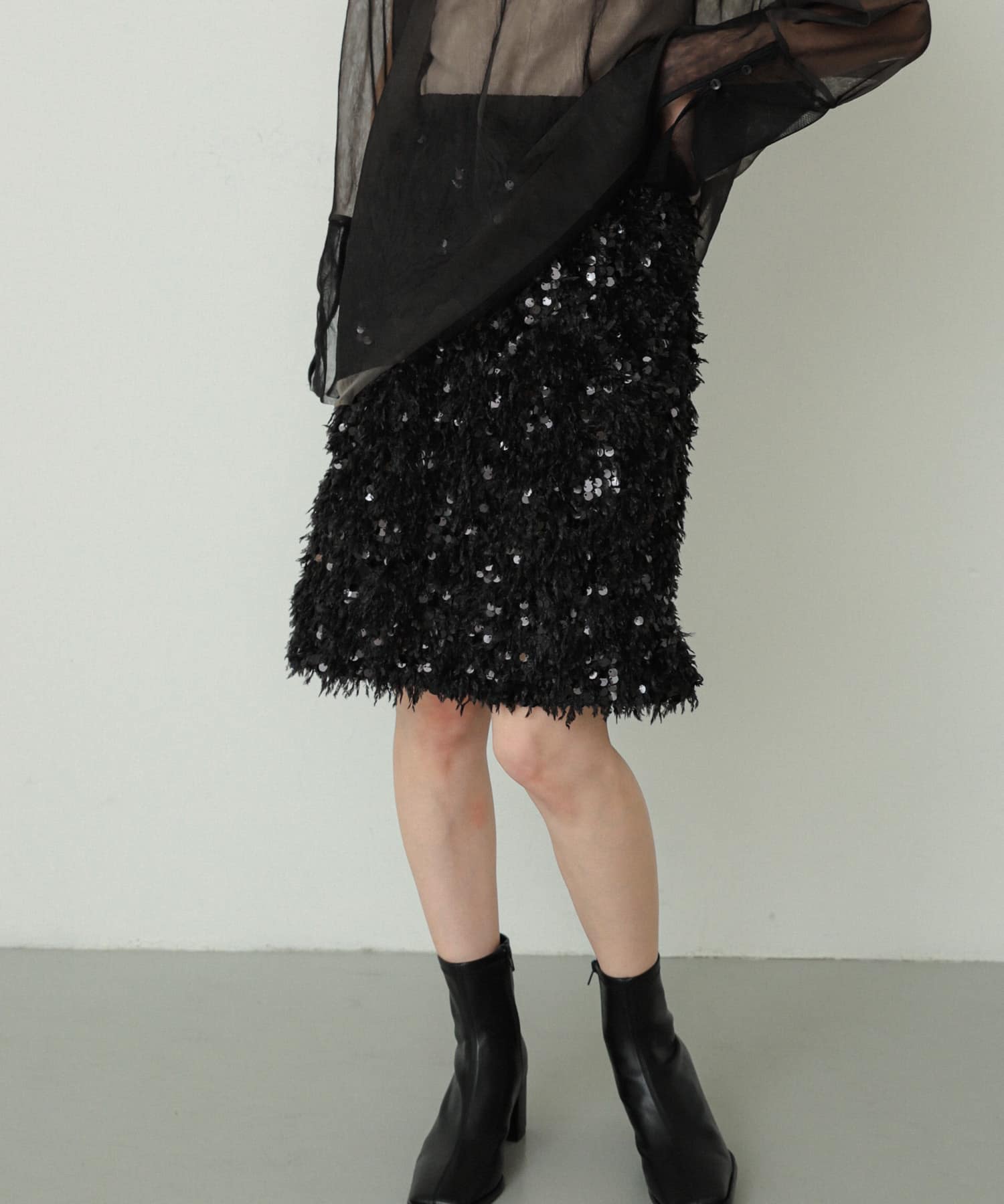 身長：169cm サイズ：one