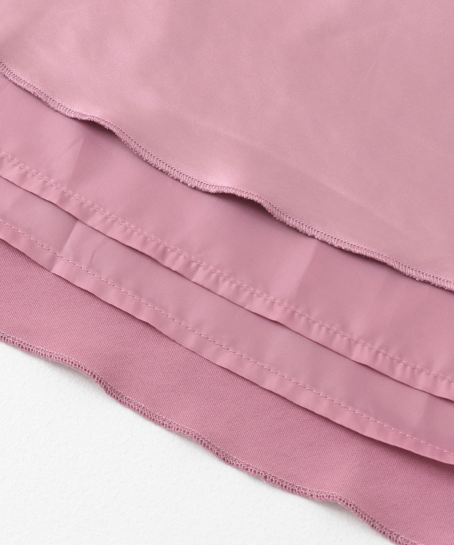 『WEB/一部店舗限定サイズ』ナローサテンスカート L.PINK S