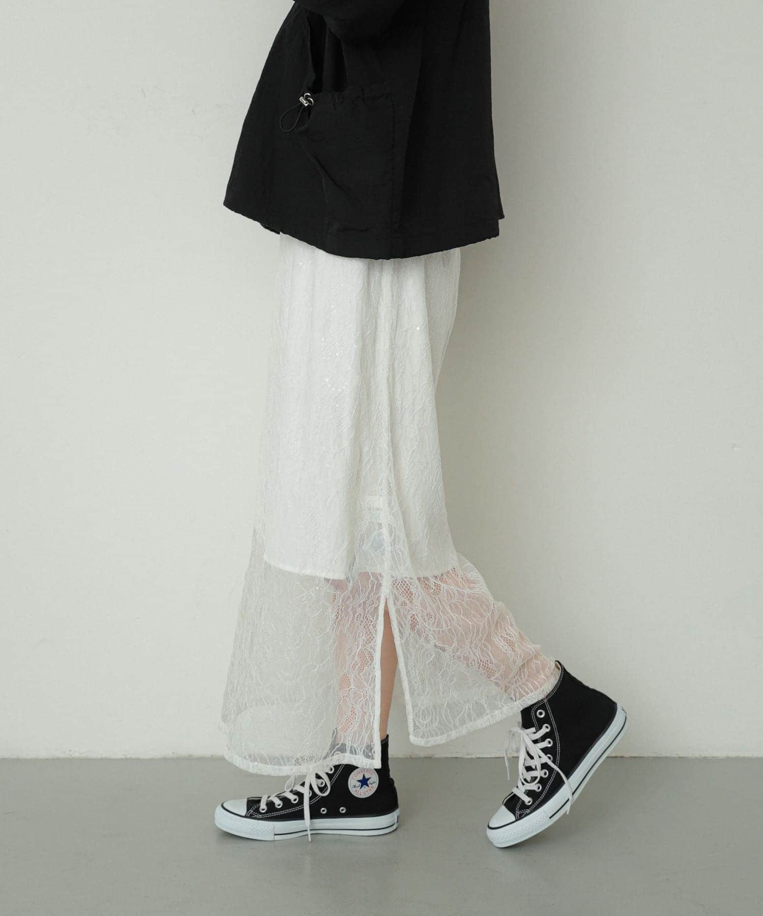 身長：169cm サイズ：one