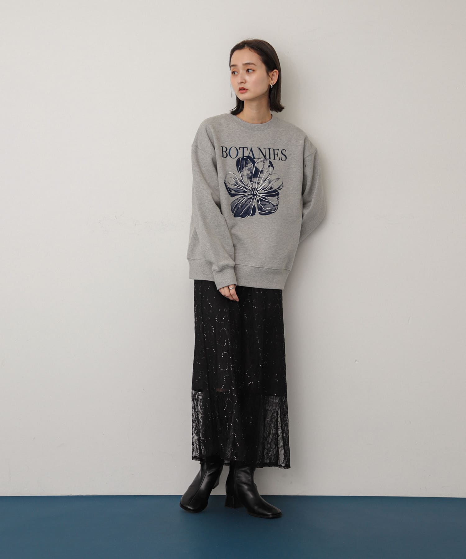 身長：169cm サイズ：one