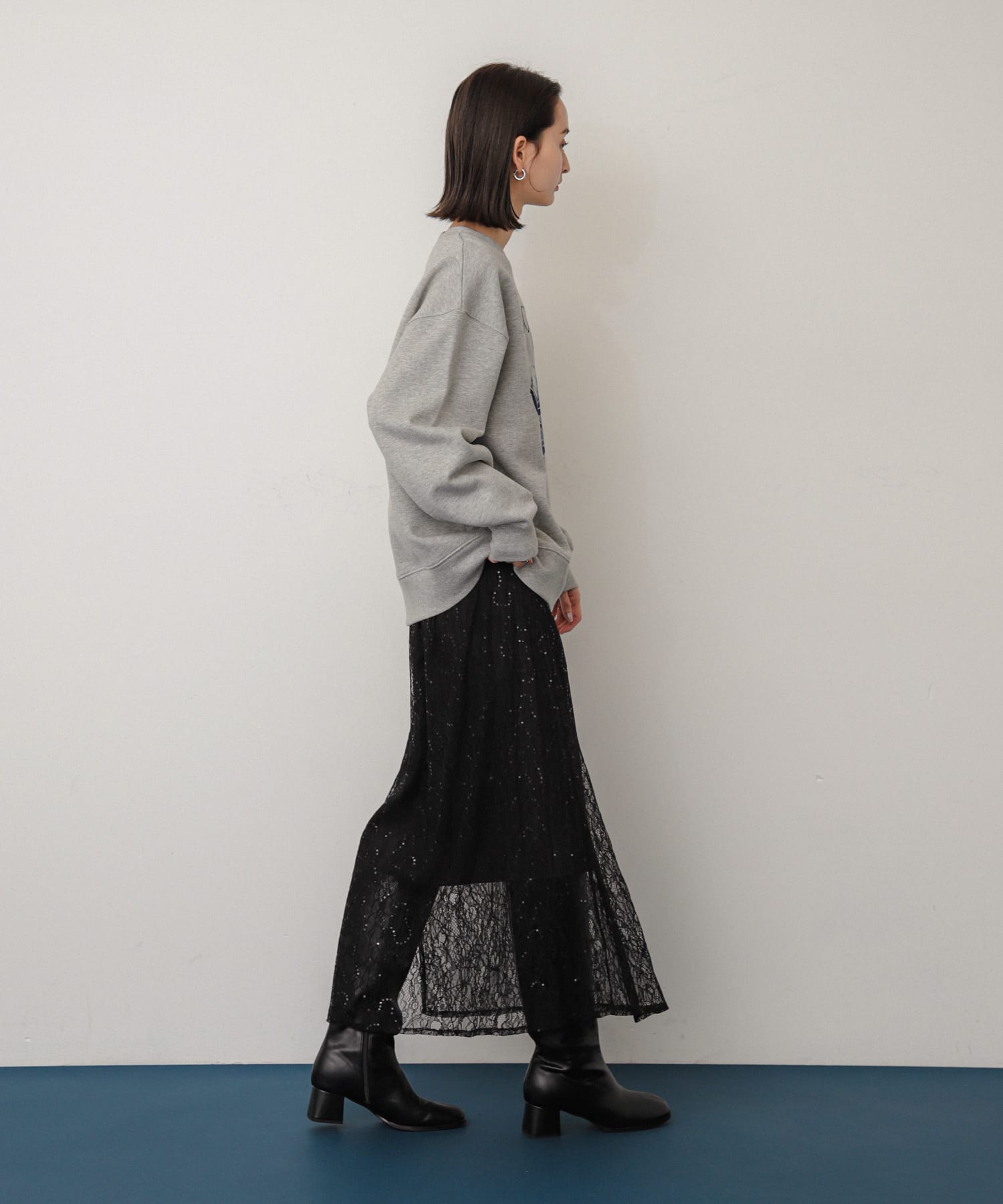 身長：169cm サイズ：one