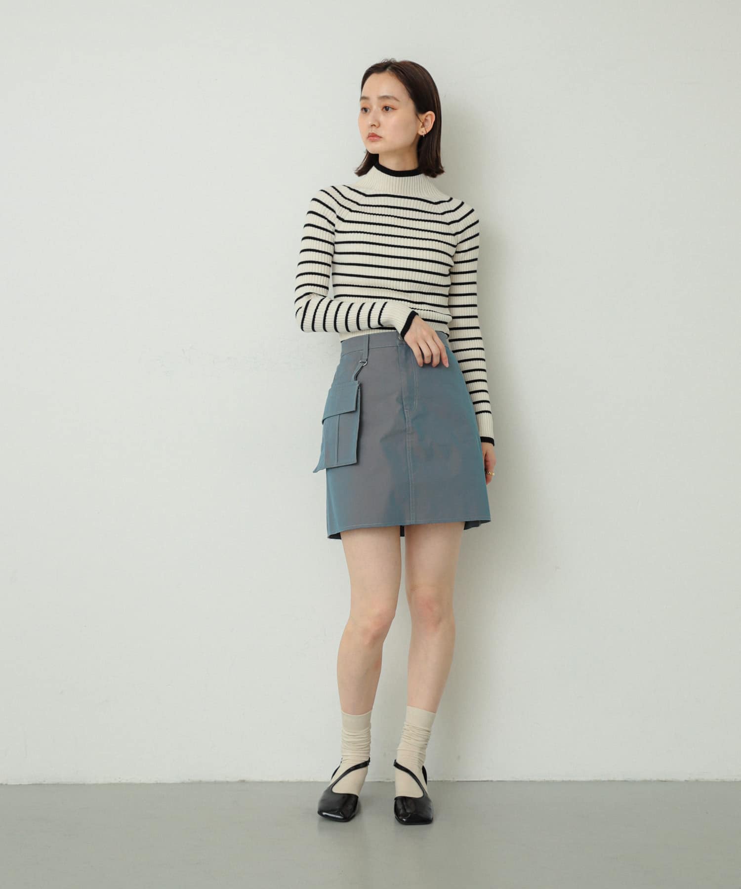 サイドポケットツキミニスカート(one BEIGE): スカート｜URBAN