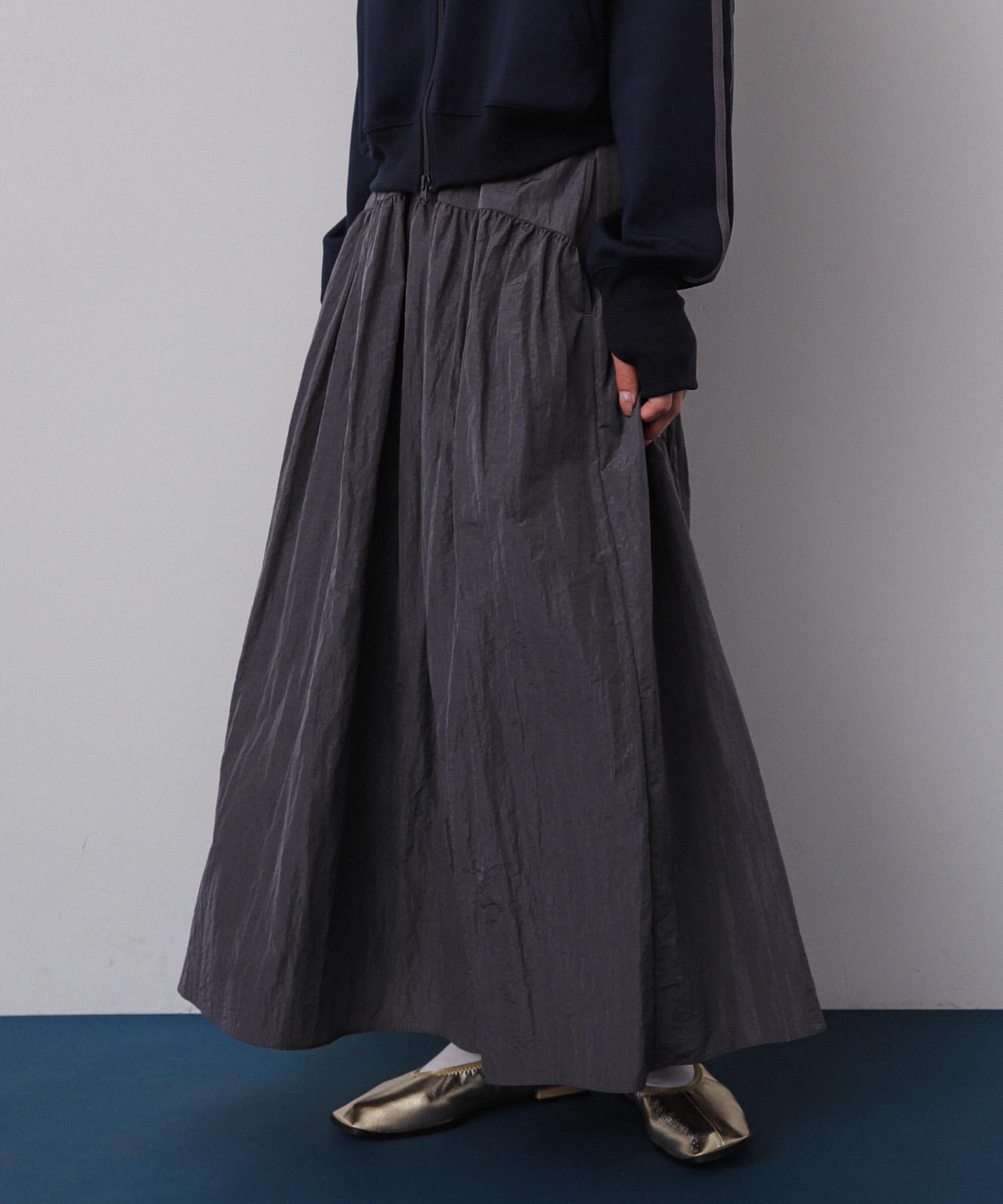 身長：158cm サイズ：one