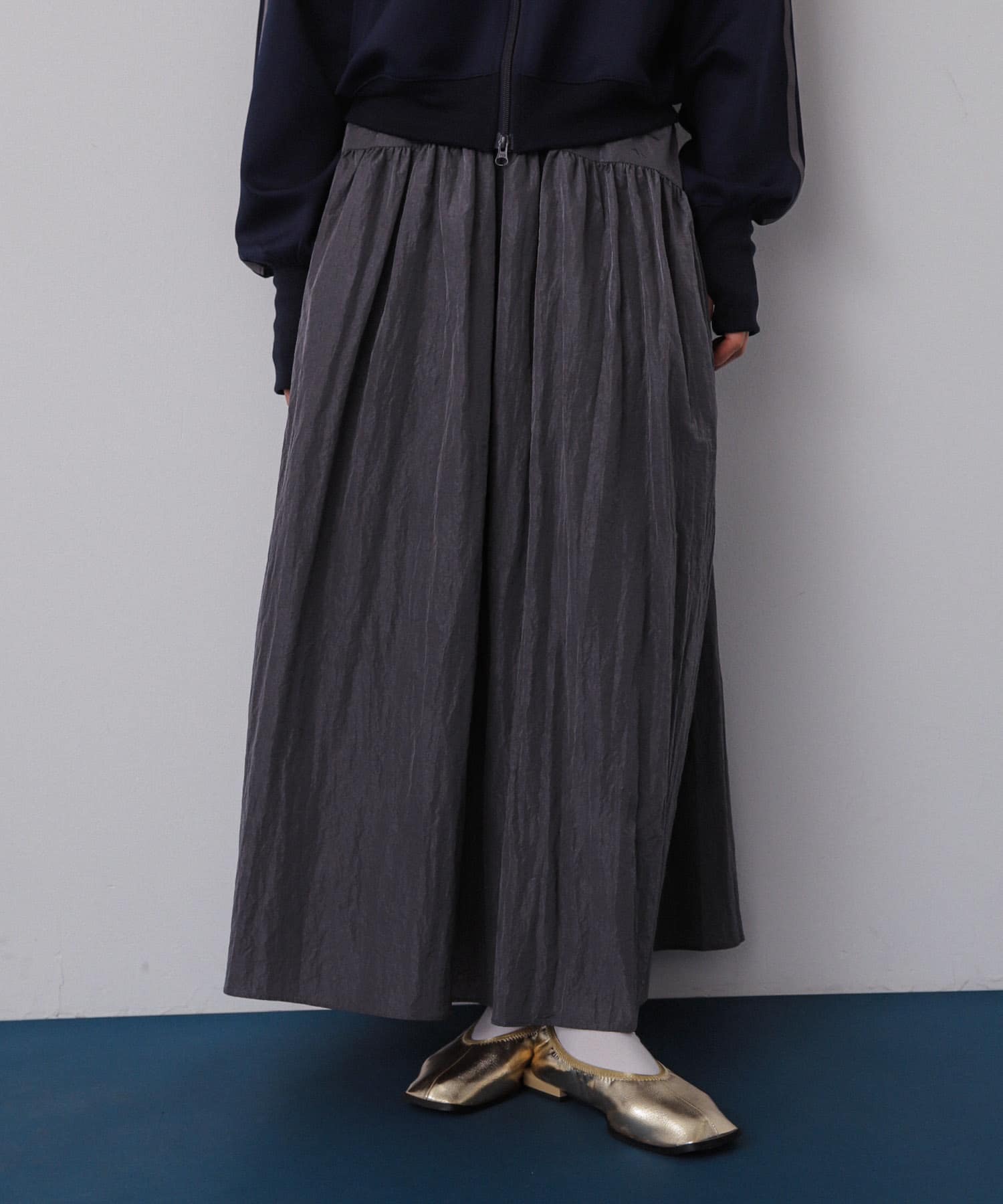 身長：158cm サイズ：one