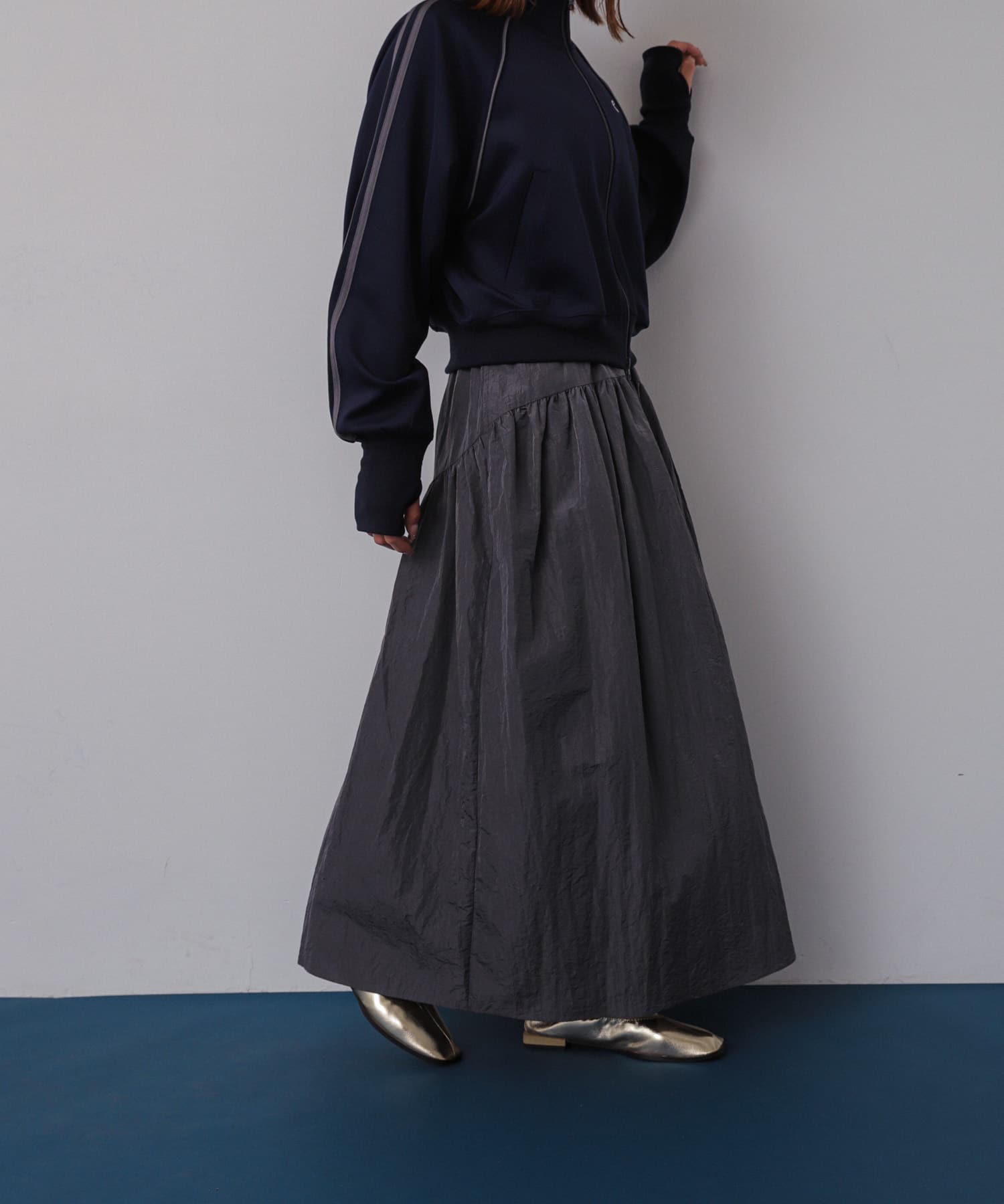 身長：158cm サイズ：one