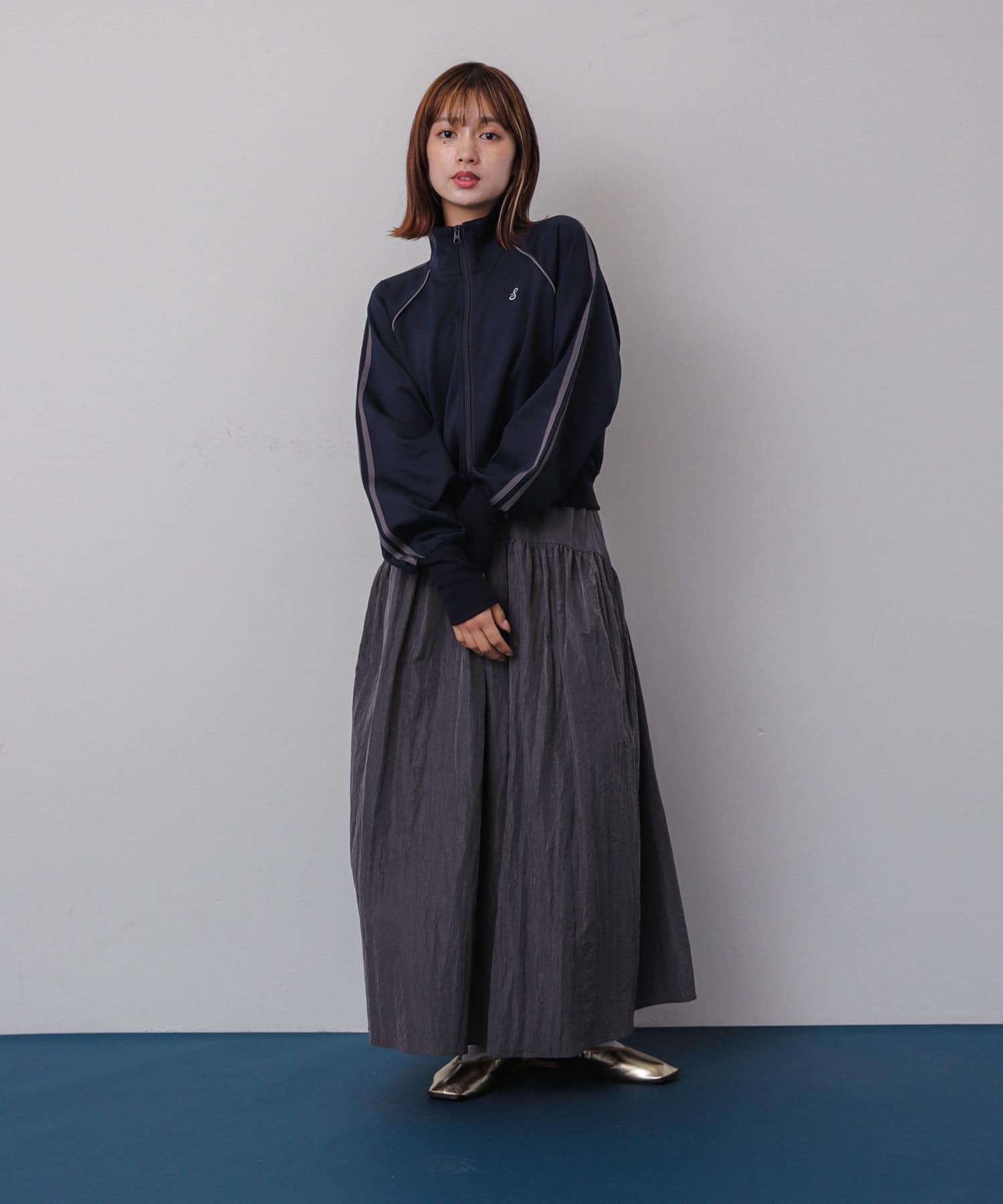 身長：158cm サイズ：one