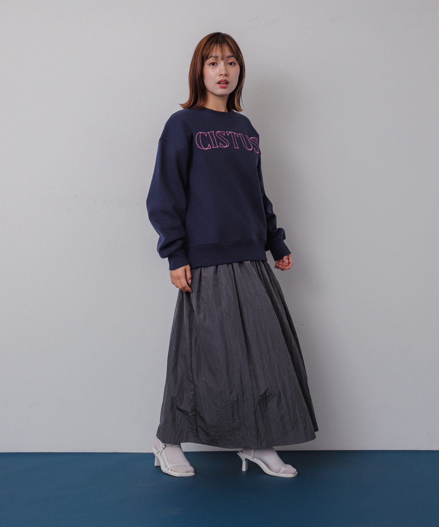 身長：158cm サイズ：one