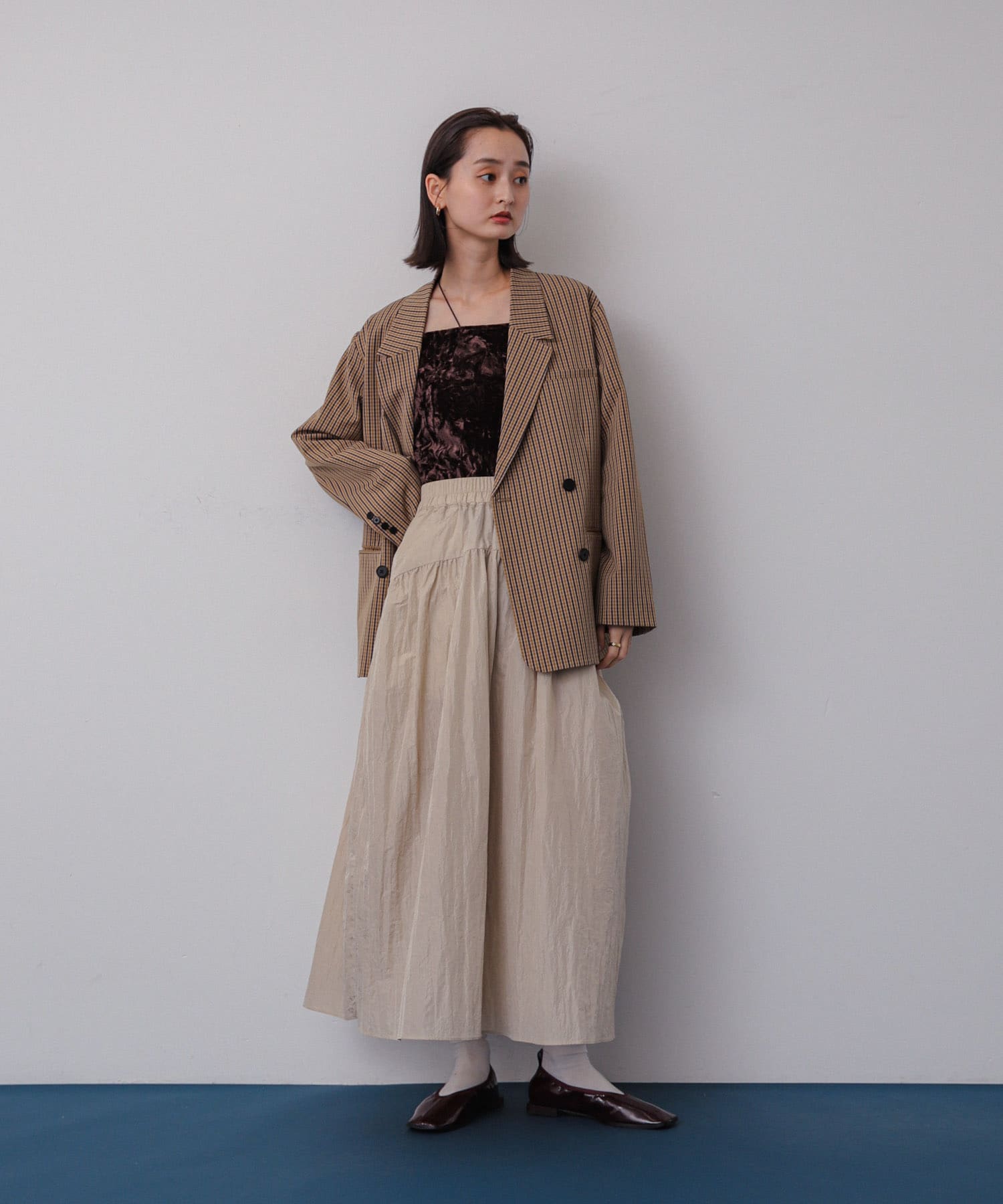 身長：158cm サイズ：one