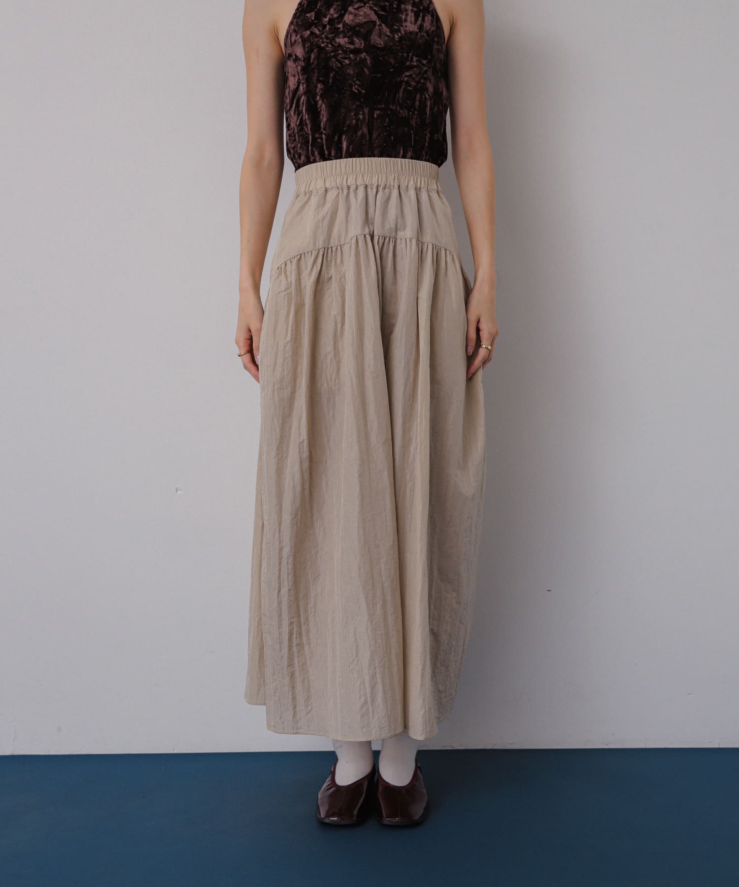 身長：158cm サイズ：one