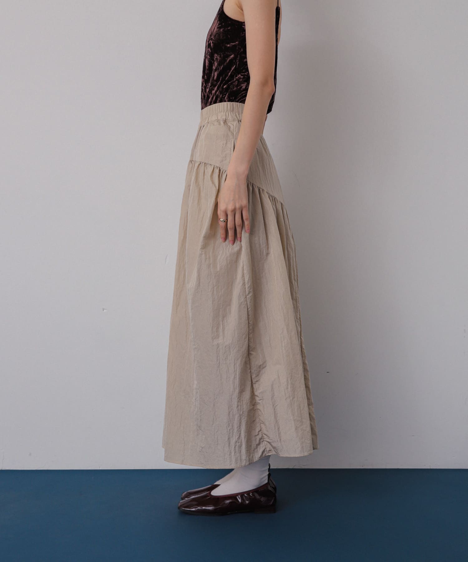 身長：158cm サイズ：one