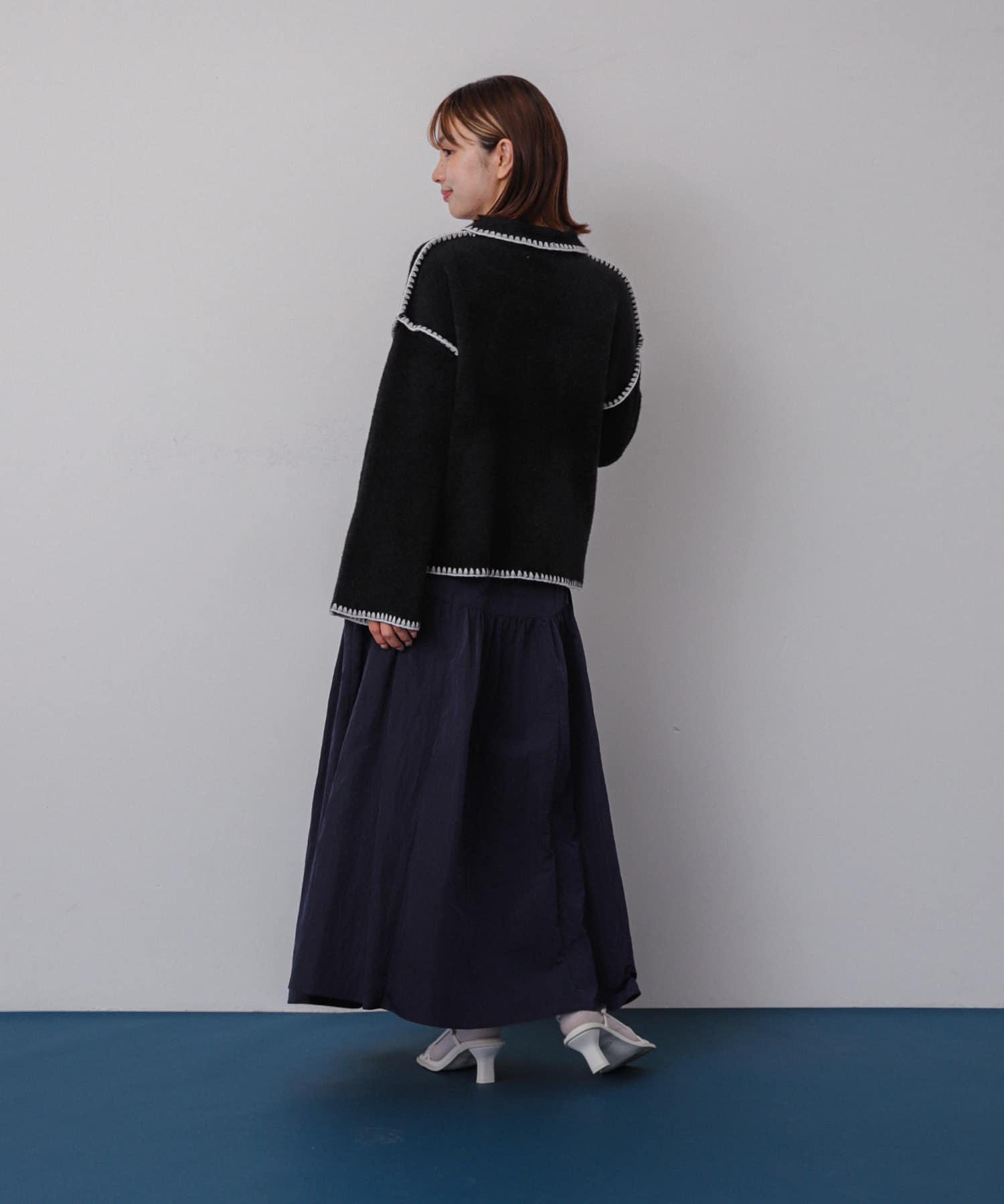 身長：158cm サイズ：one