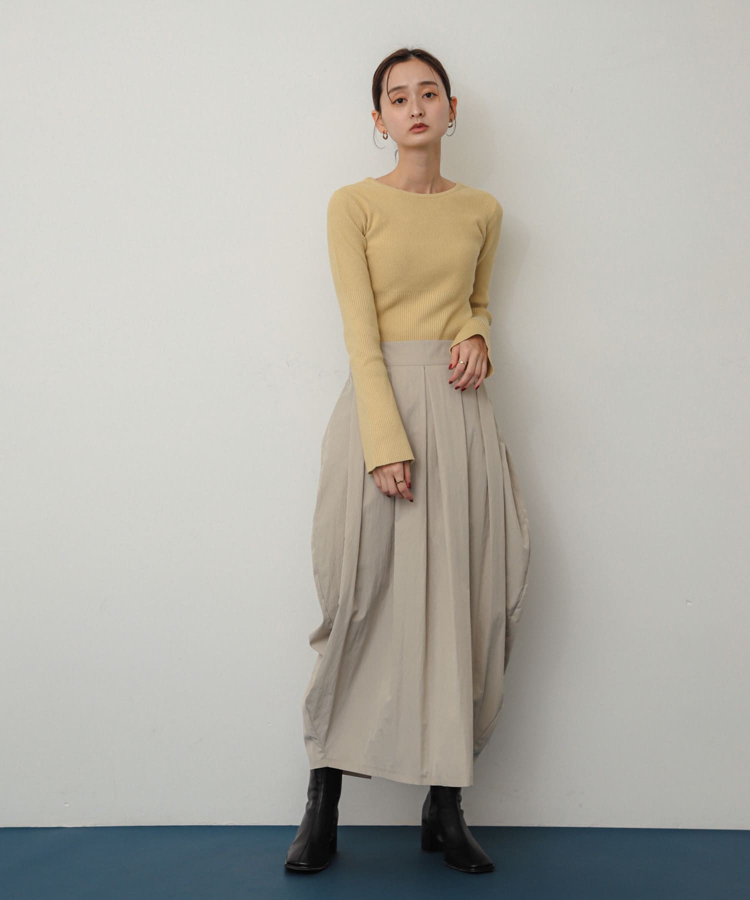 身長：169cm サイズ：one