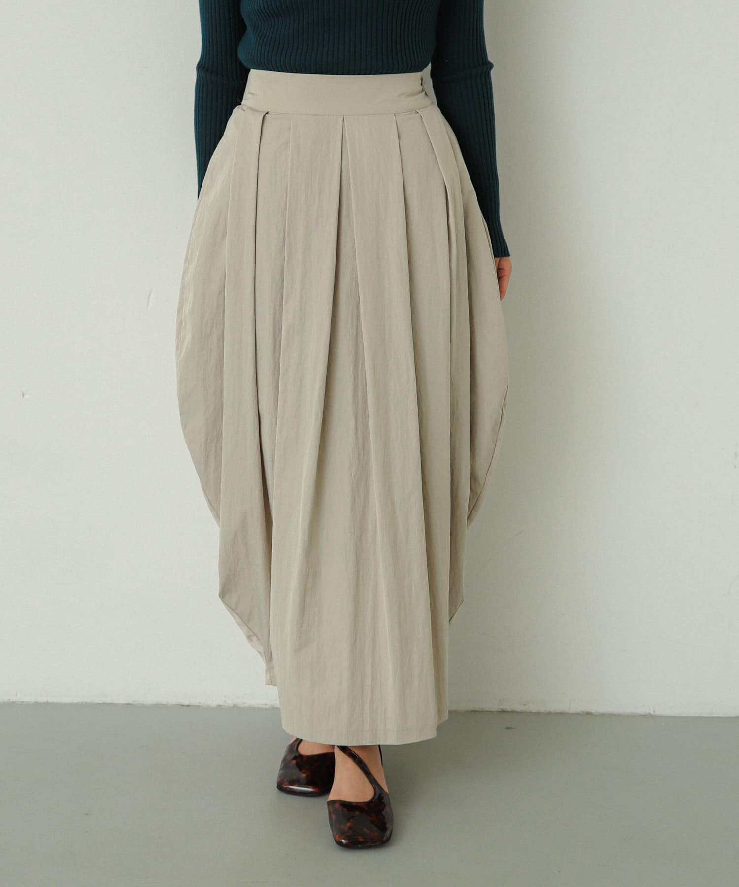 身長：158cm サイズ：one