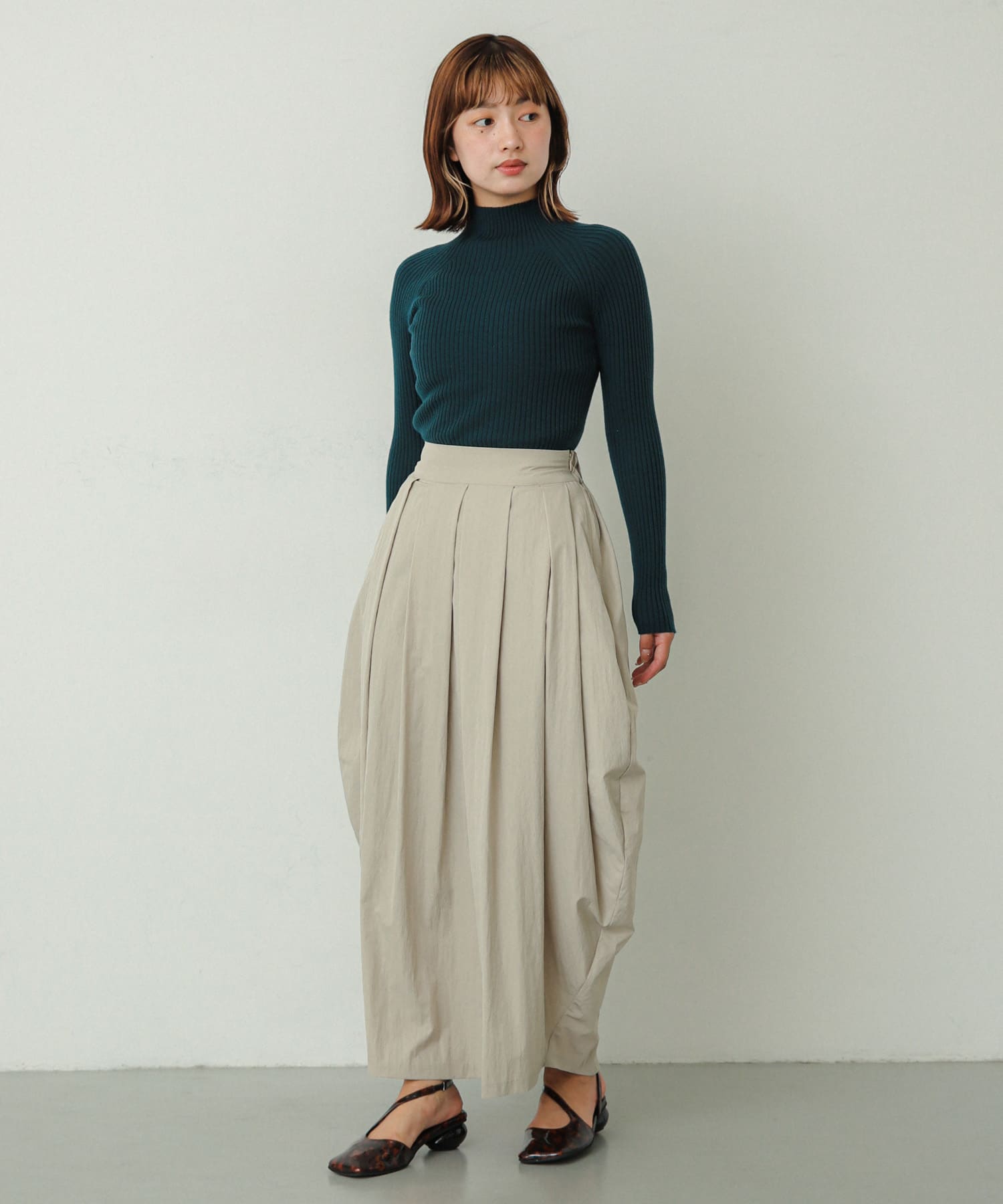 身長：158cm サイズ：one