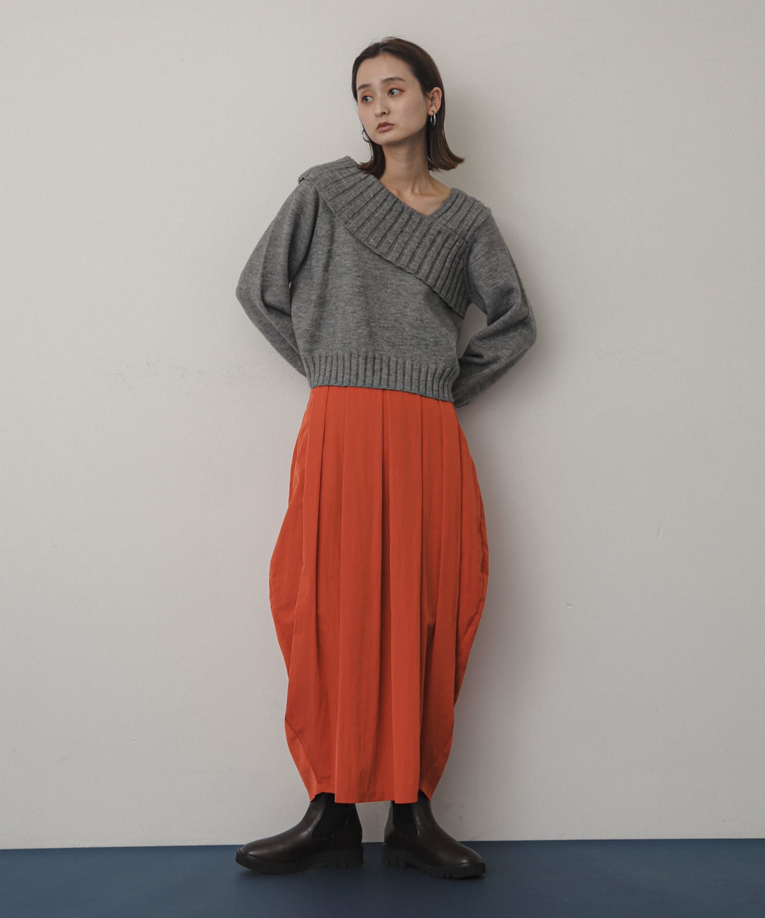 身長：169cm サイズ：one