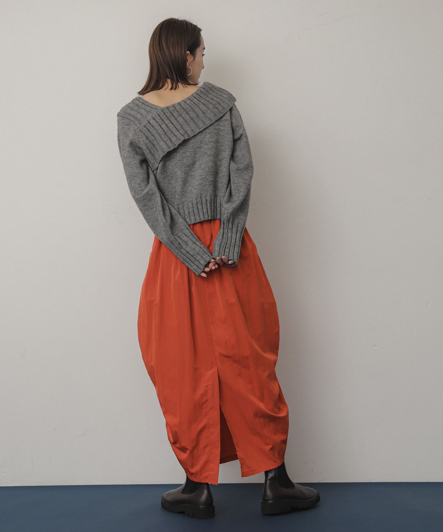 身長：169cm サイズ：one