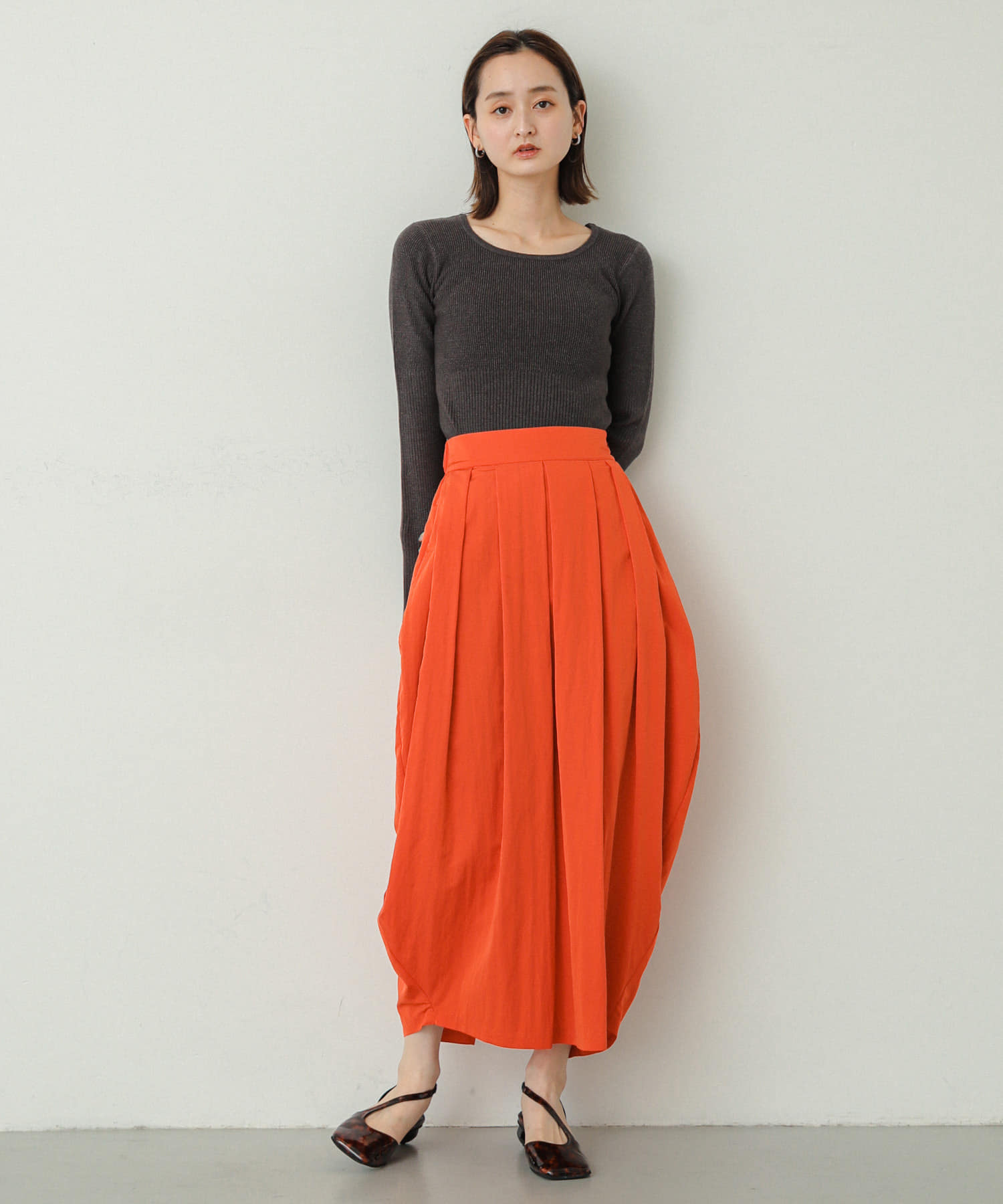 身長：169cm サイズ：one