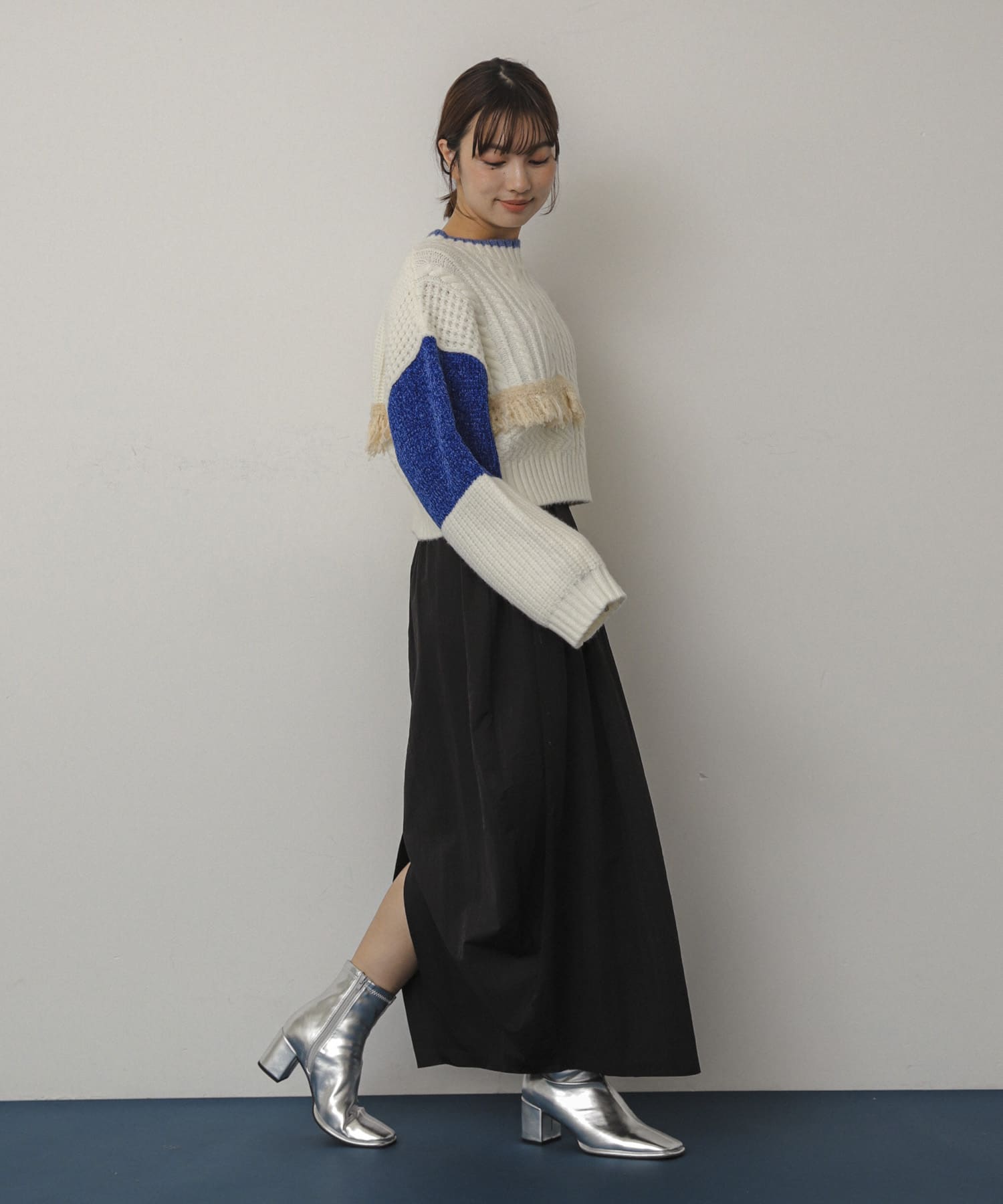 身長：158cm サイズ：one