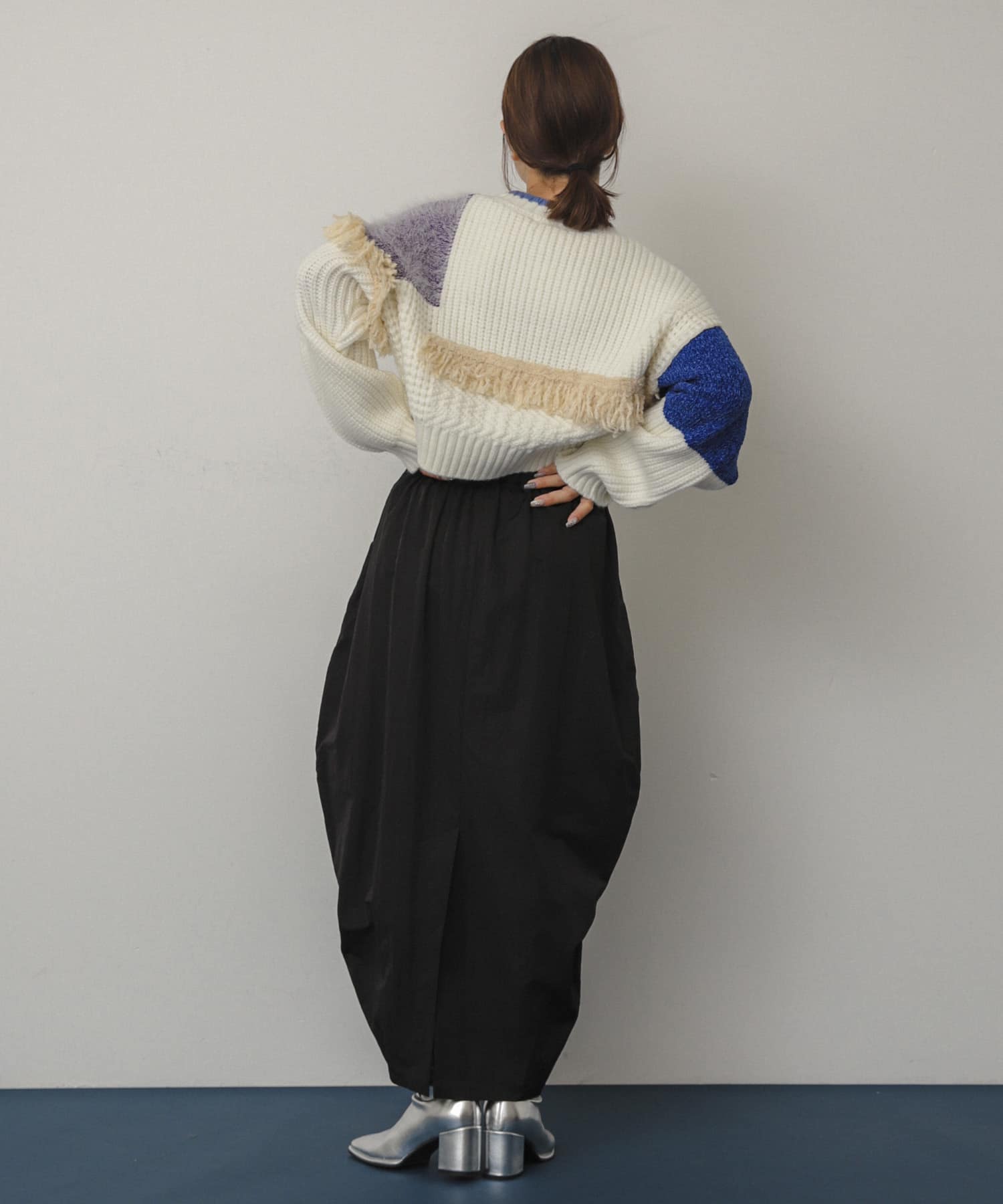 身長：158cm サイズ：one