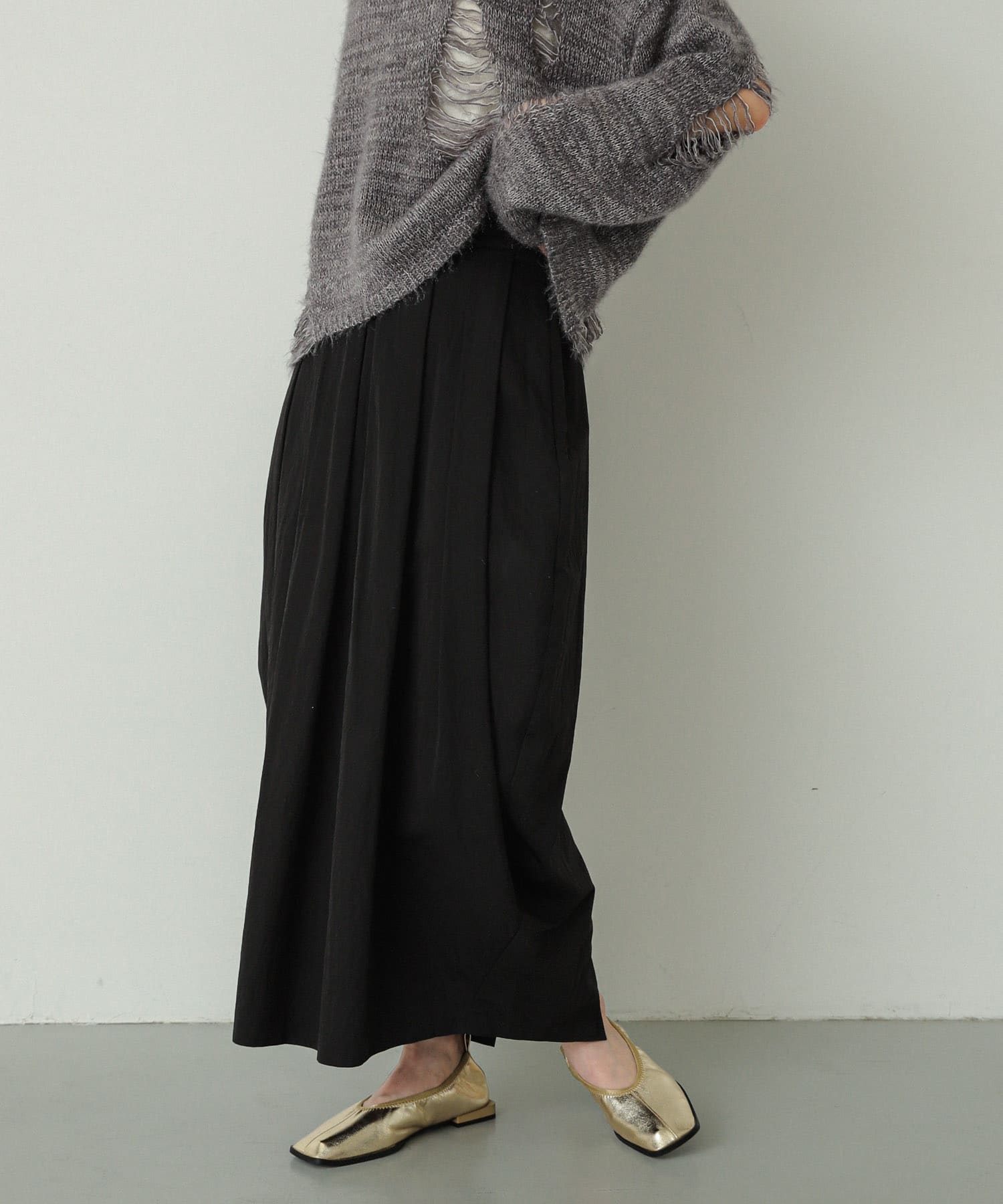 身長：169cm サイズ：one