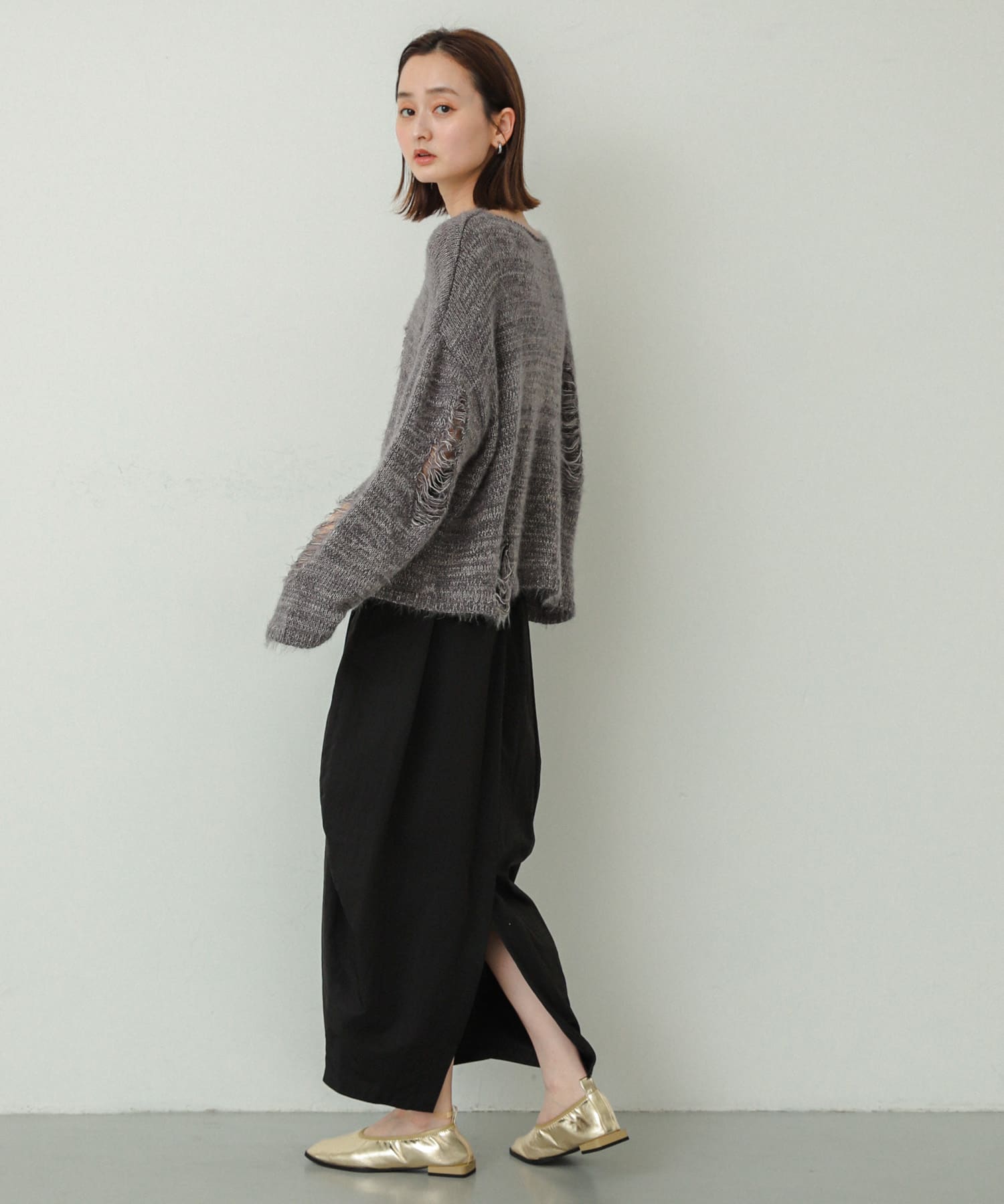 身長：169cm サイズ：one