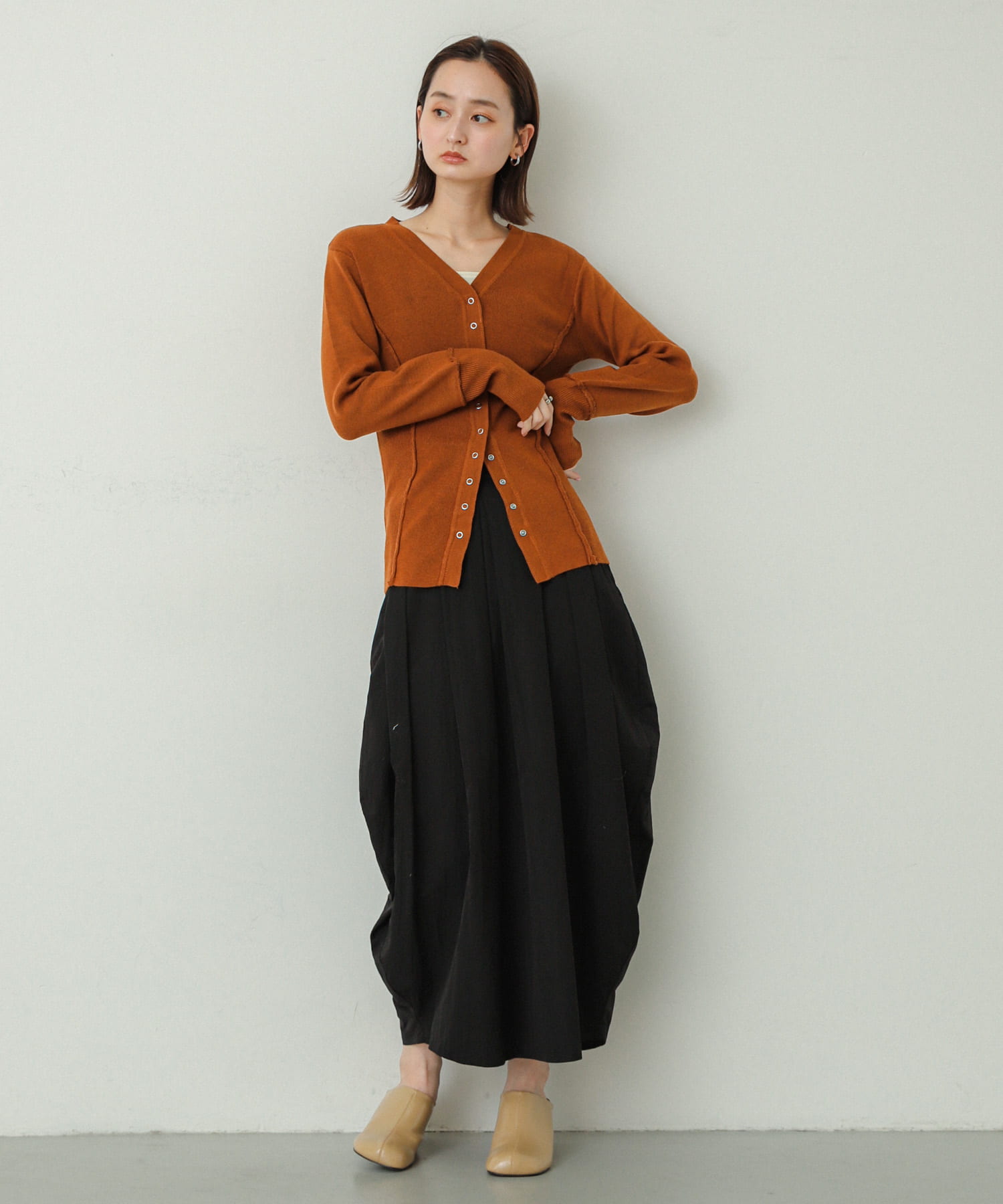 身長：169cm サイズ：one