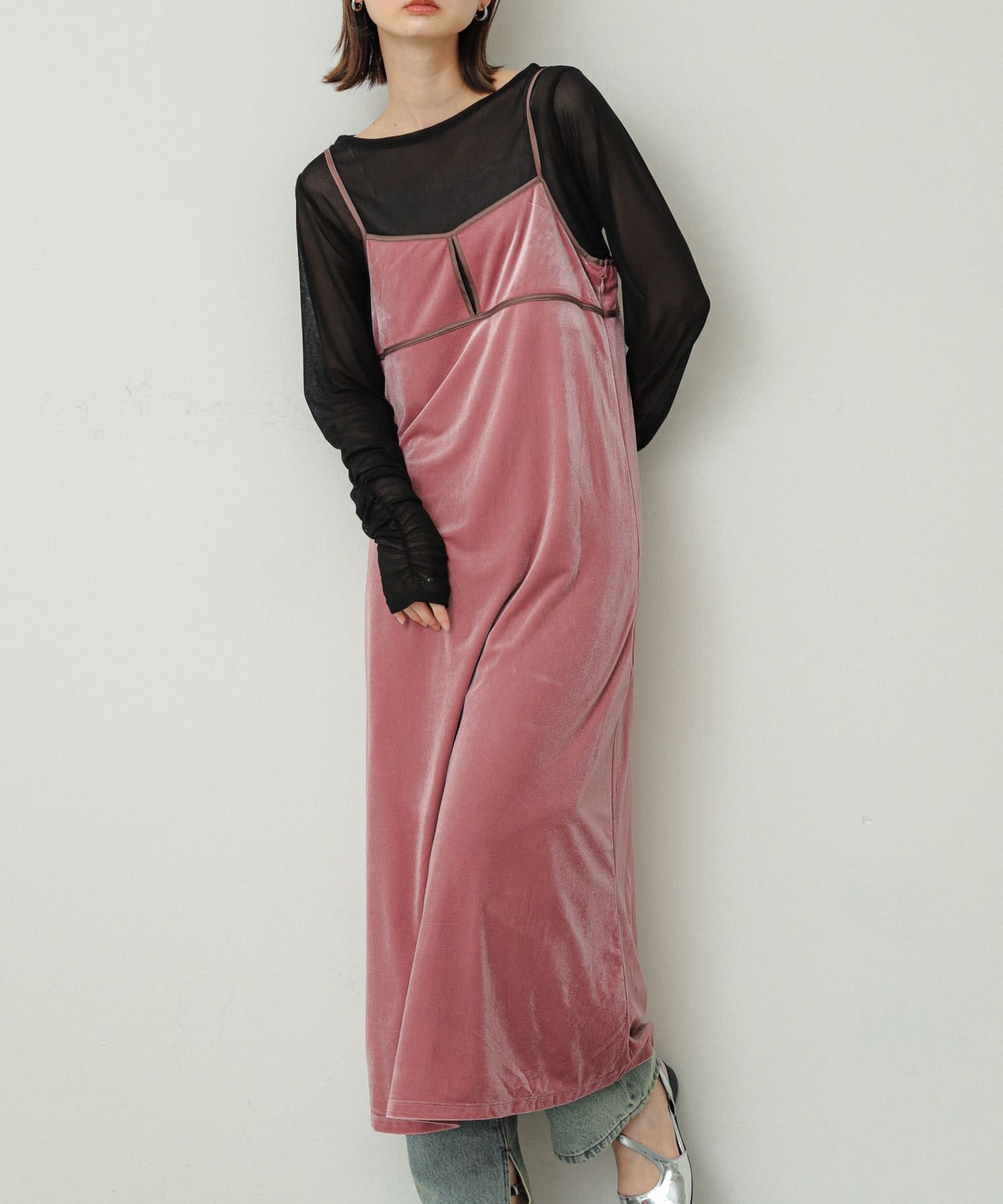 身長：169cm サイズ：one
