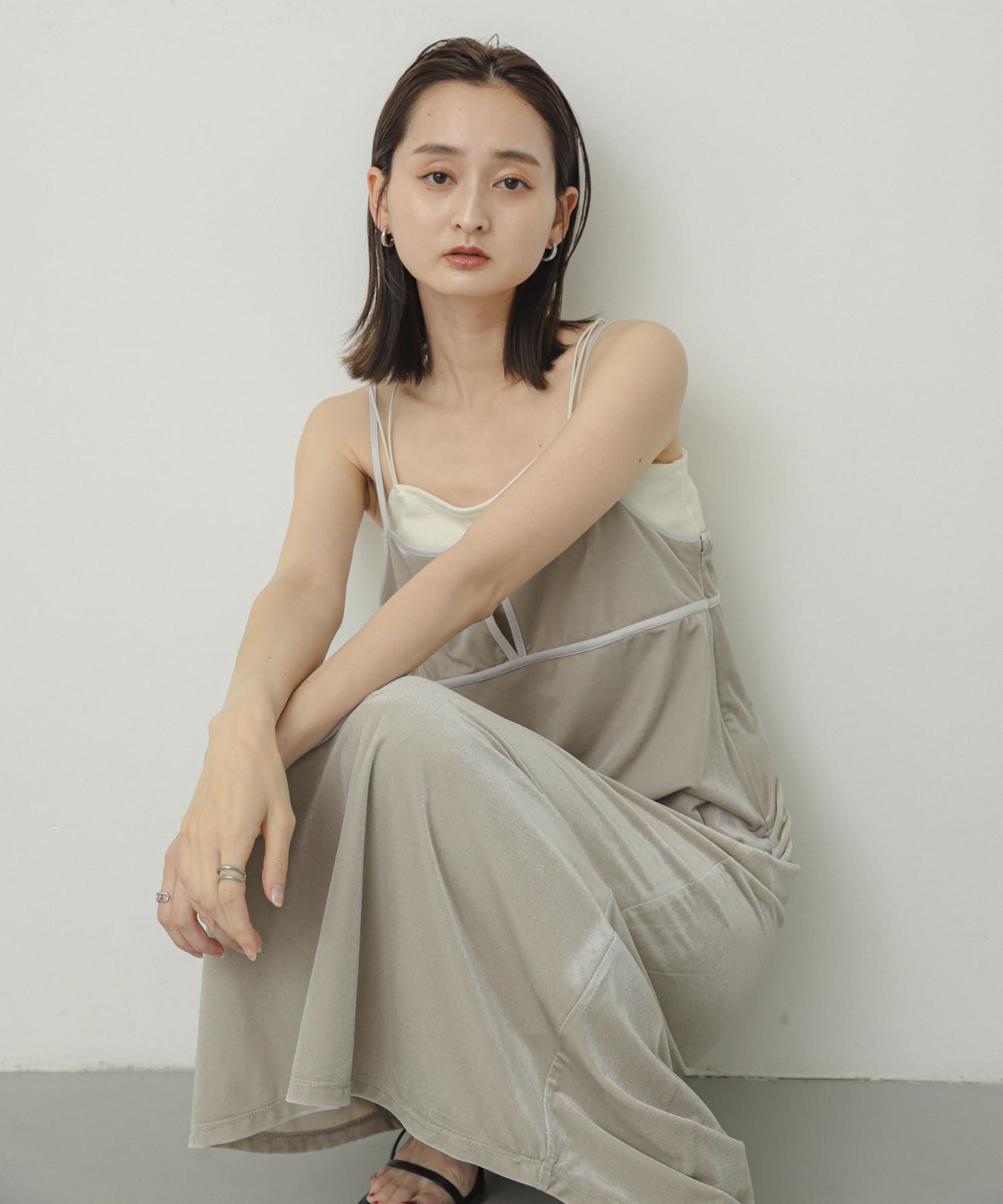 身長：169cm サイズ：one