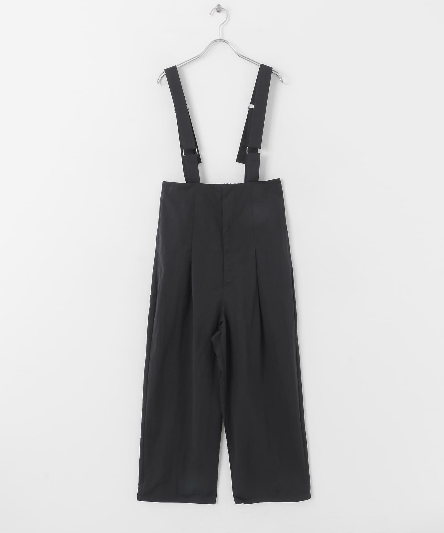 ハイウエストオーバーオール CHARCOAL one