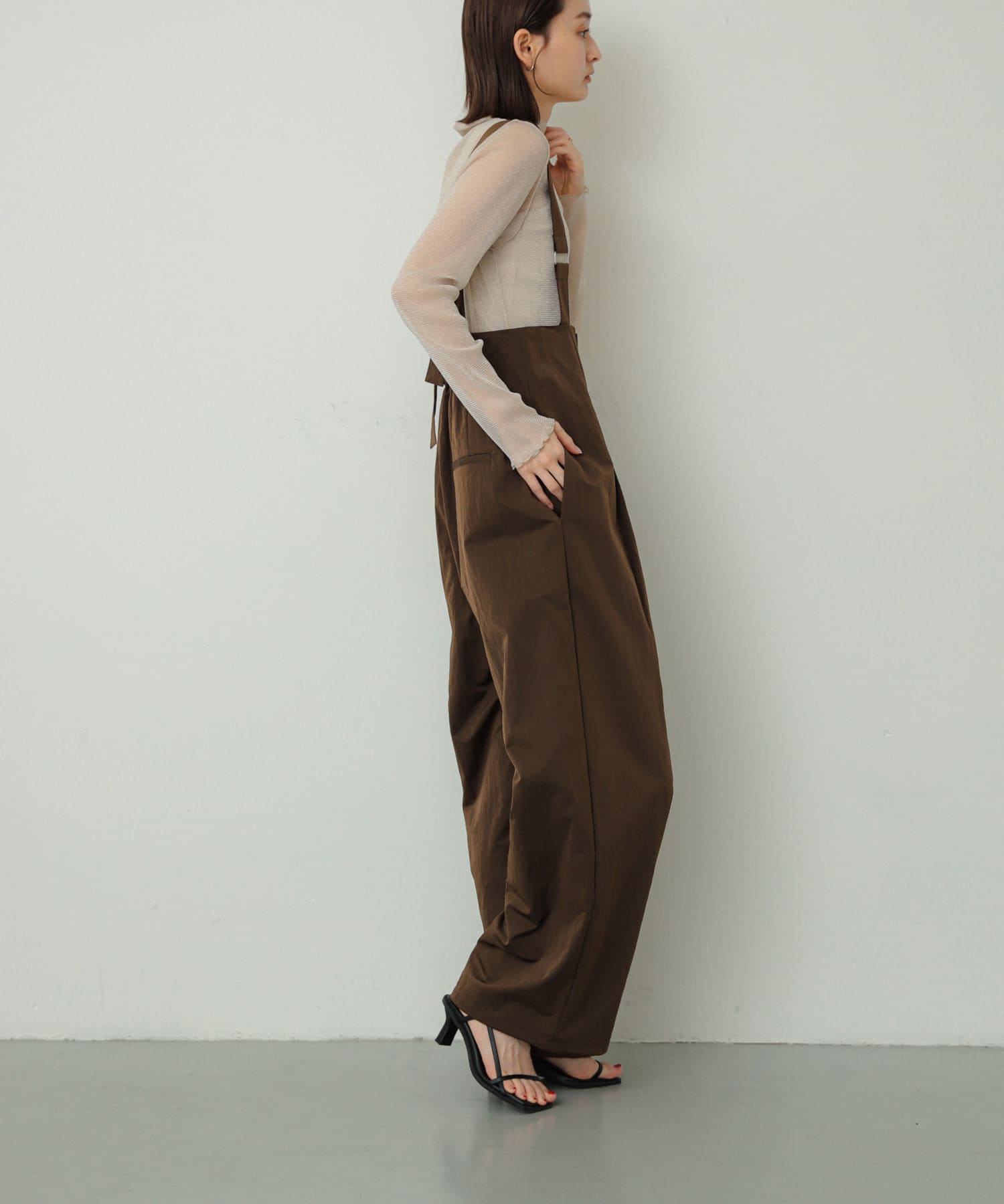 身長：169cm サイズ：one