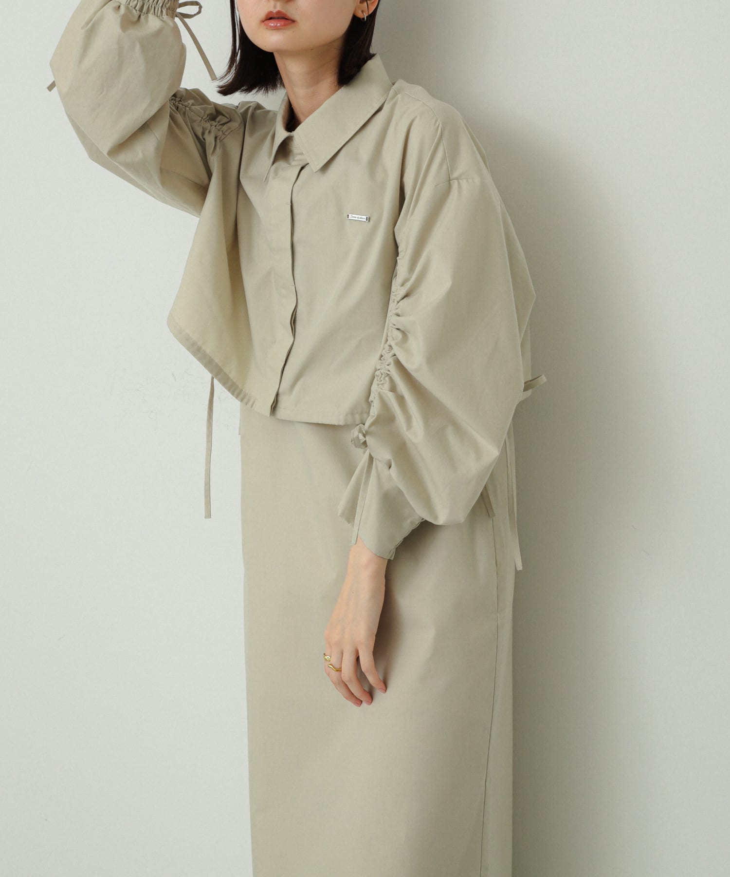 身長：169cm サイズ：one