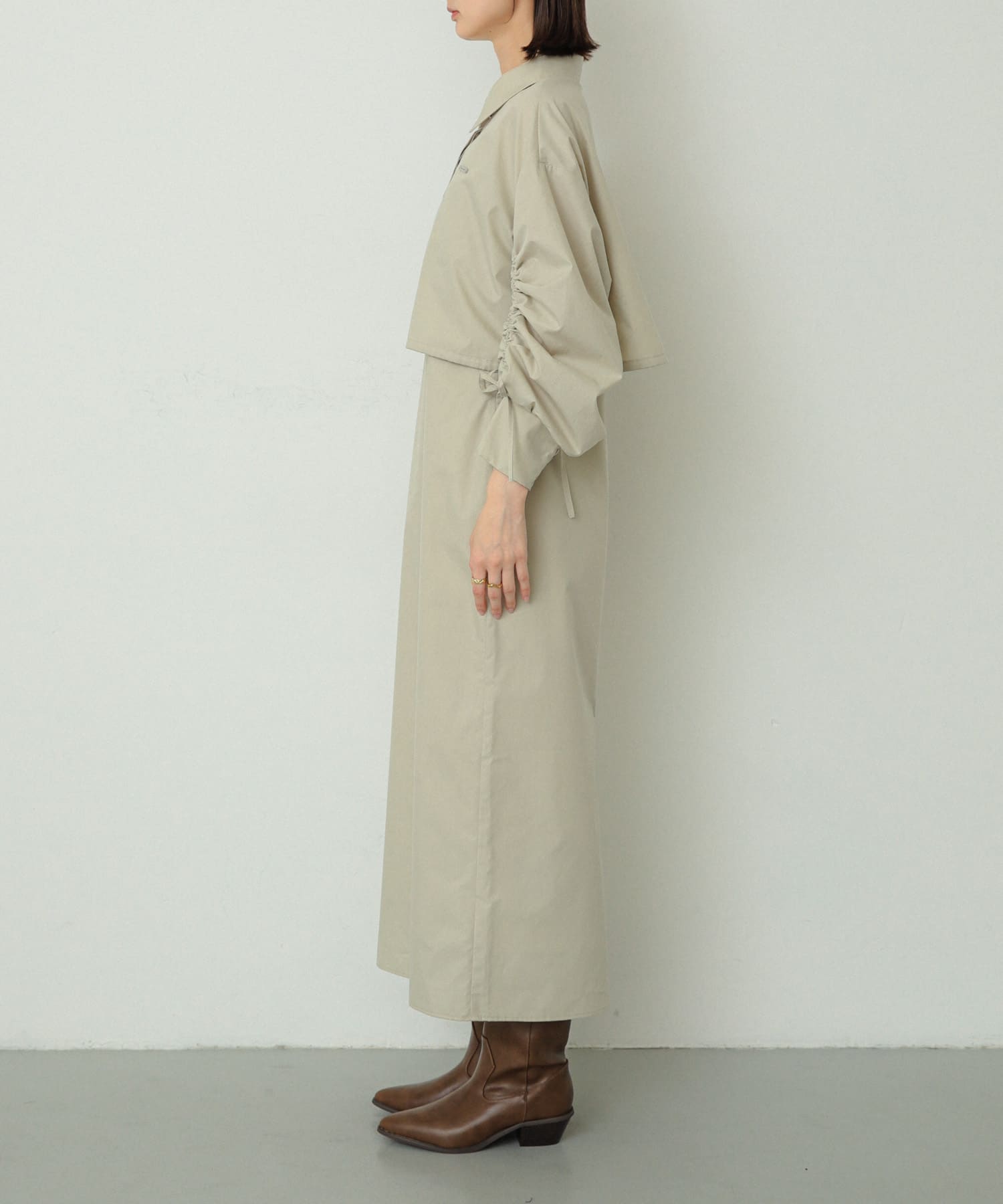 身長：169cm サイズ：one