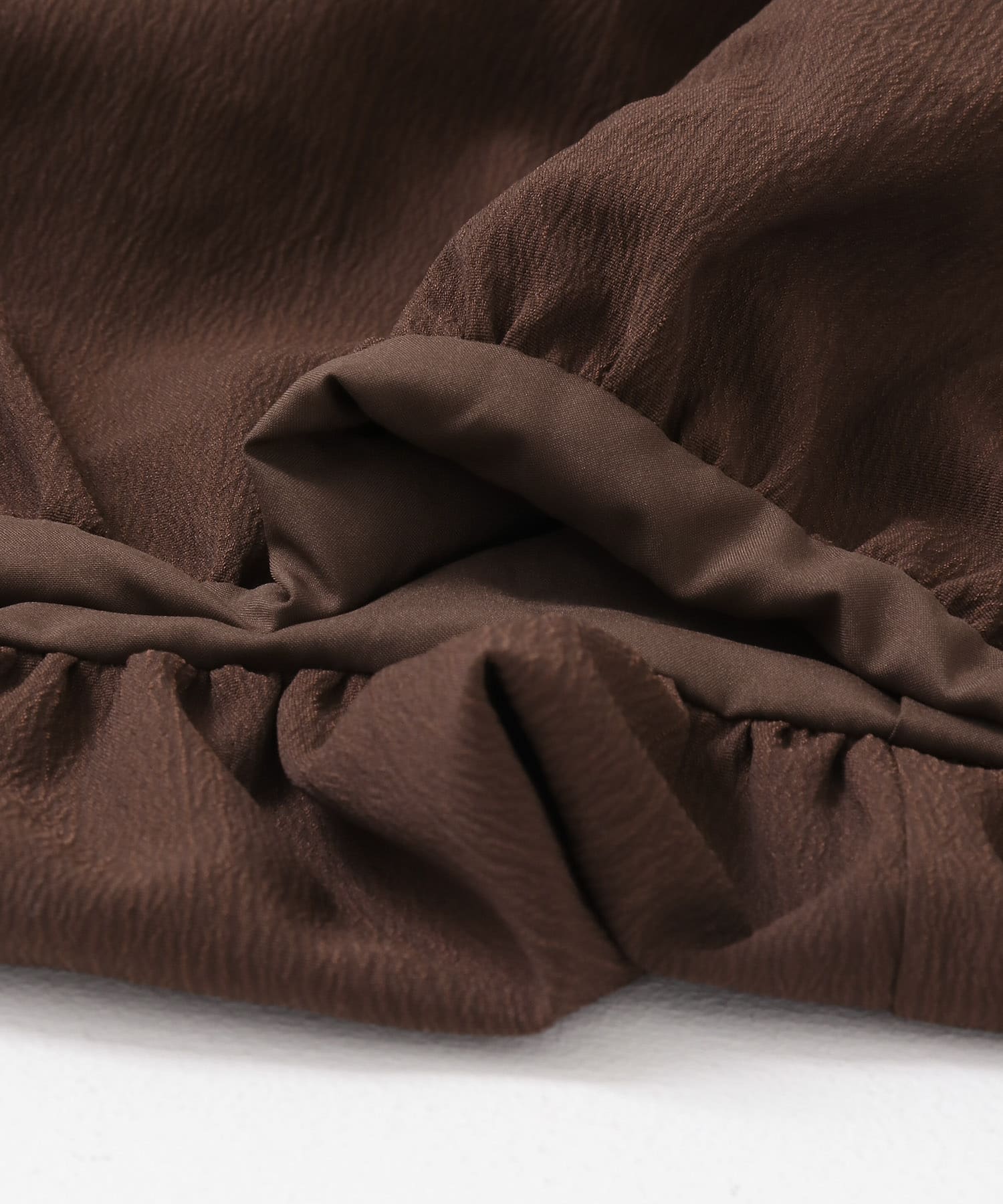 スキッパーバルーンワンピース BROWN COMPACT